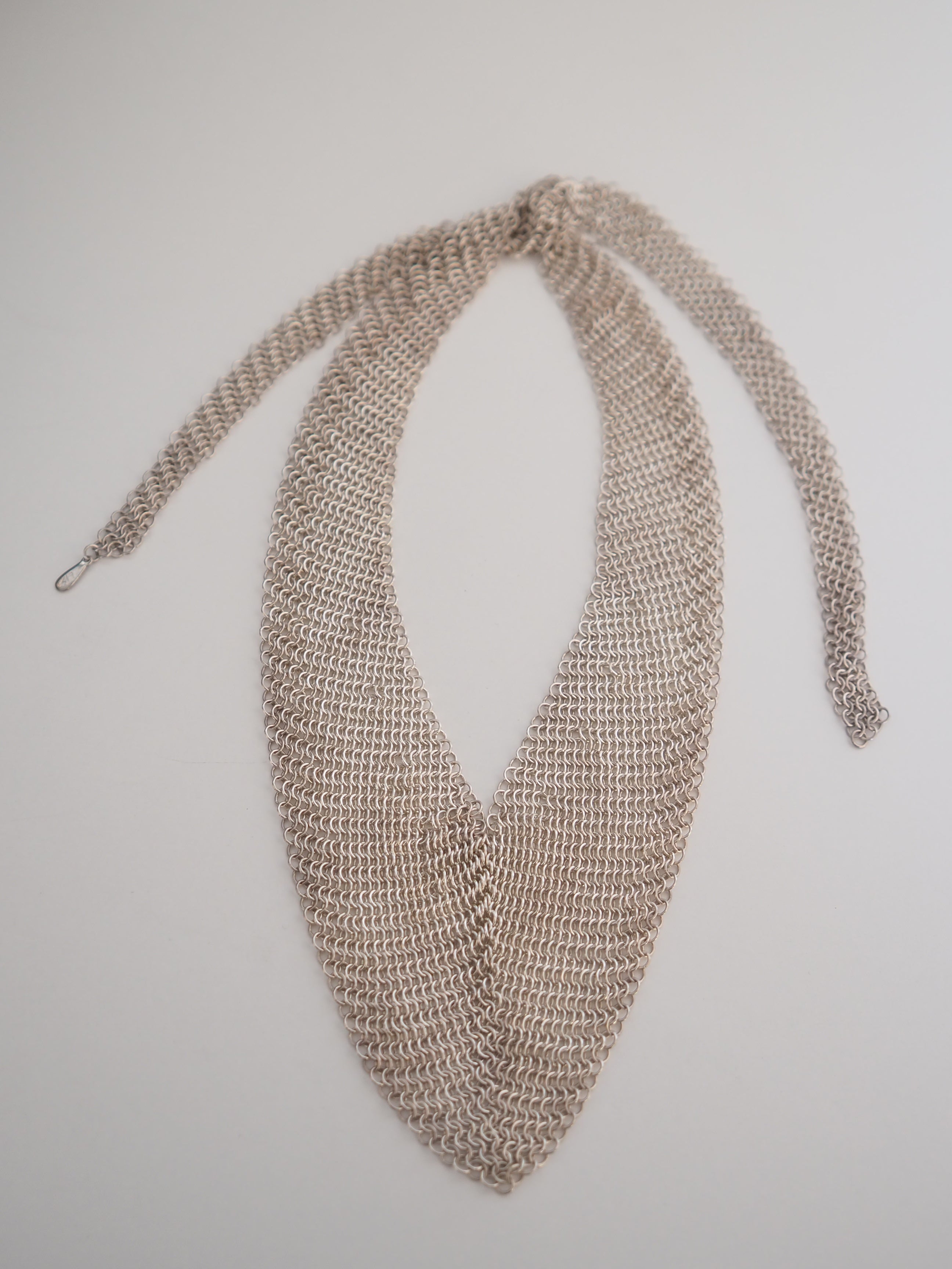 Tiffany & Co. Mesh Tie Necklace