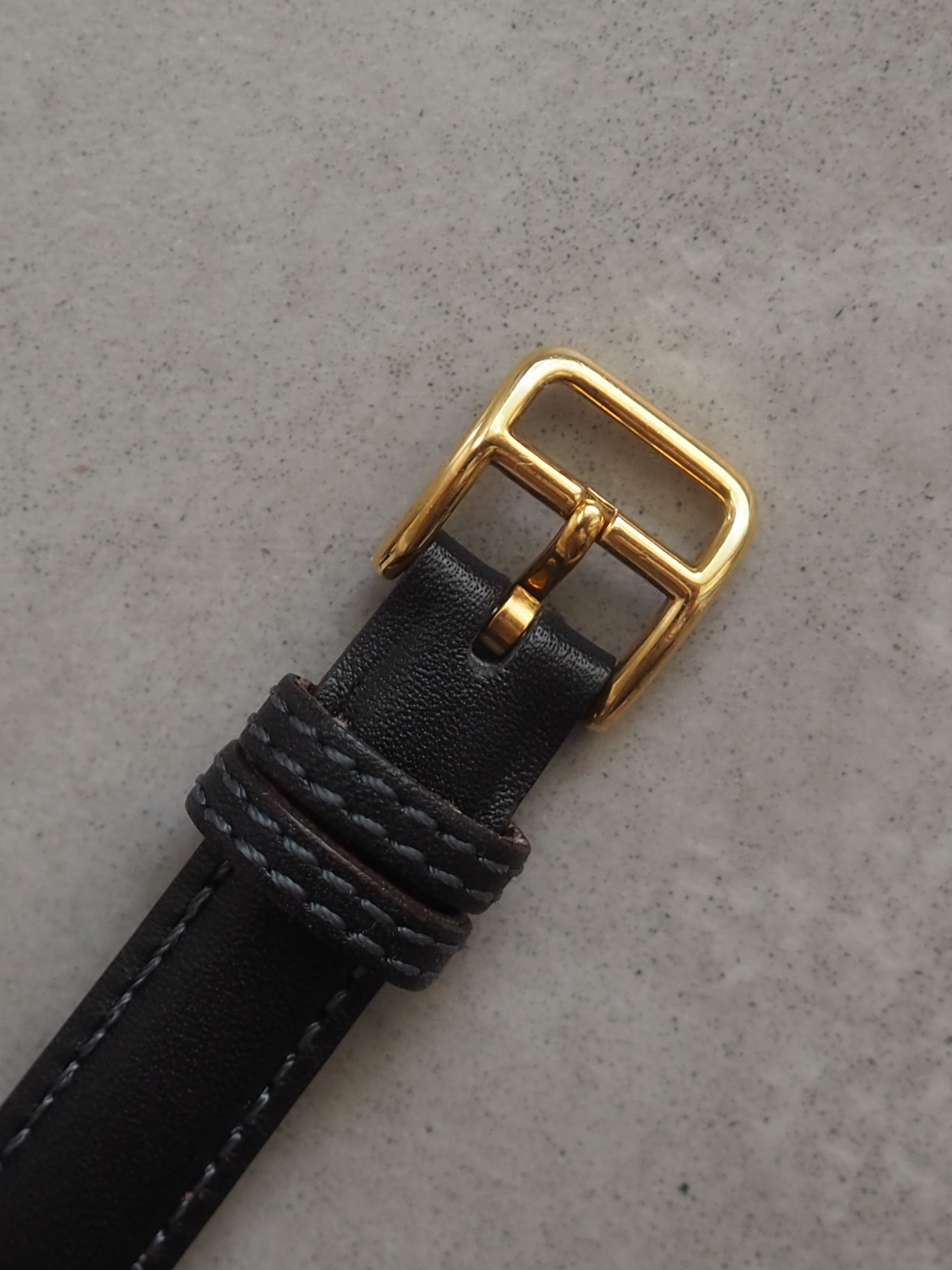 HERMES エルメス メテオール ウォッチ 腕時計 シルバー ゴールド