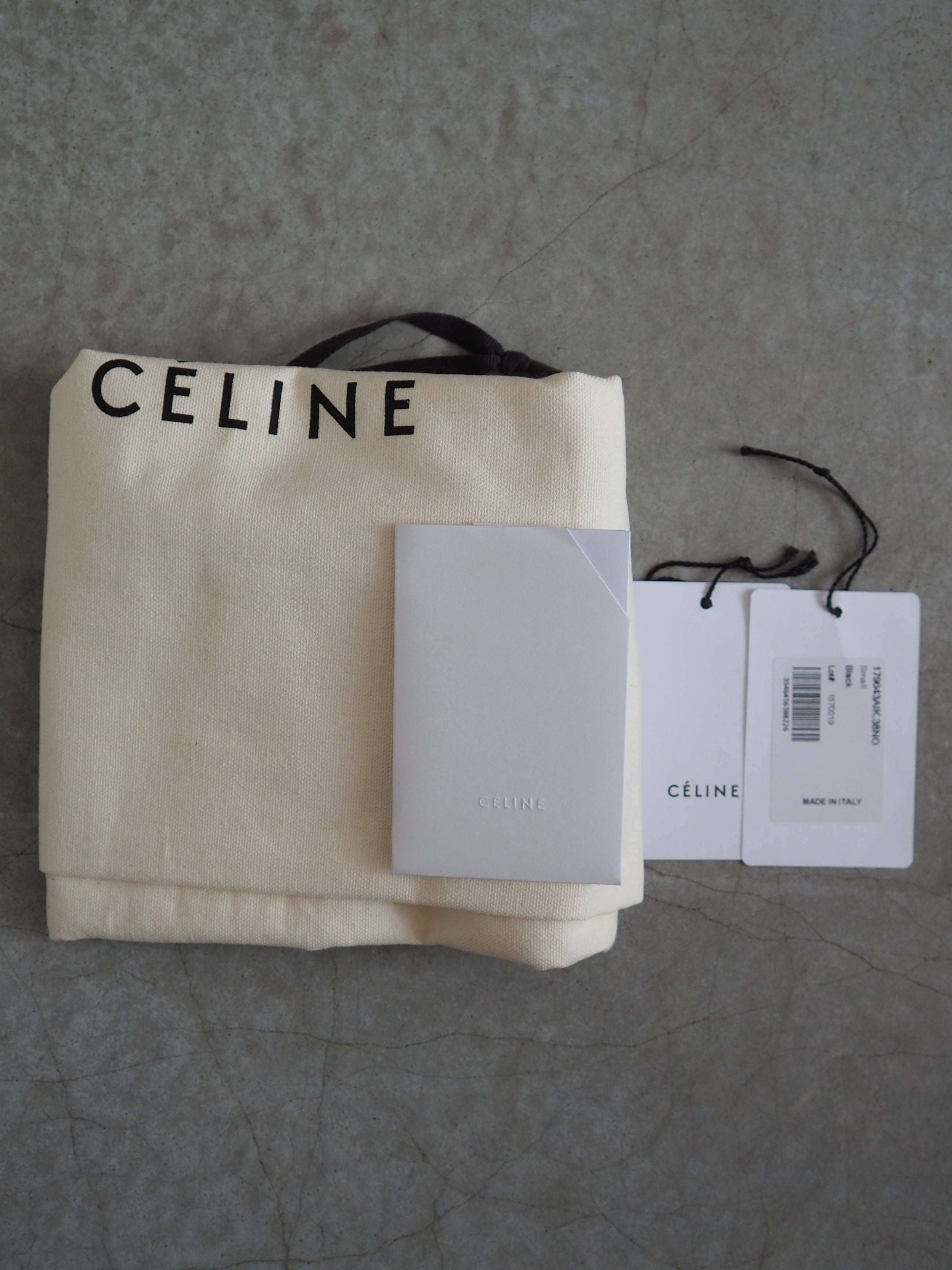 CELINE トライフォールド スモール トートバッグ