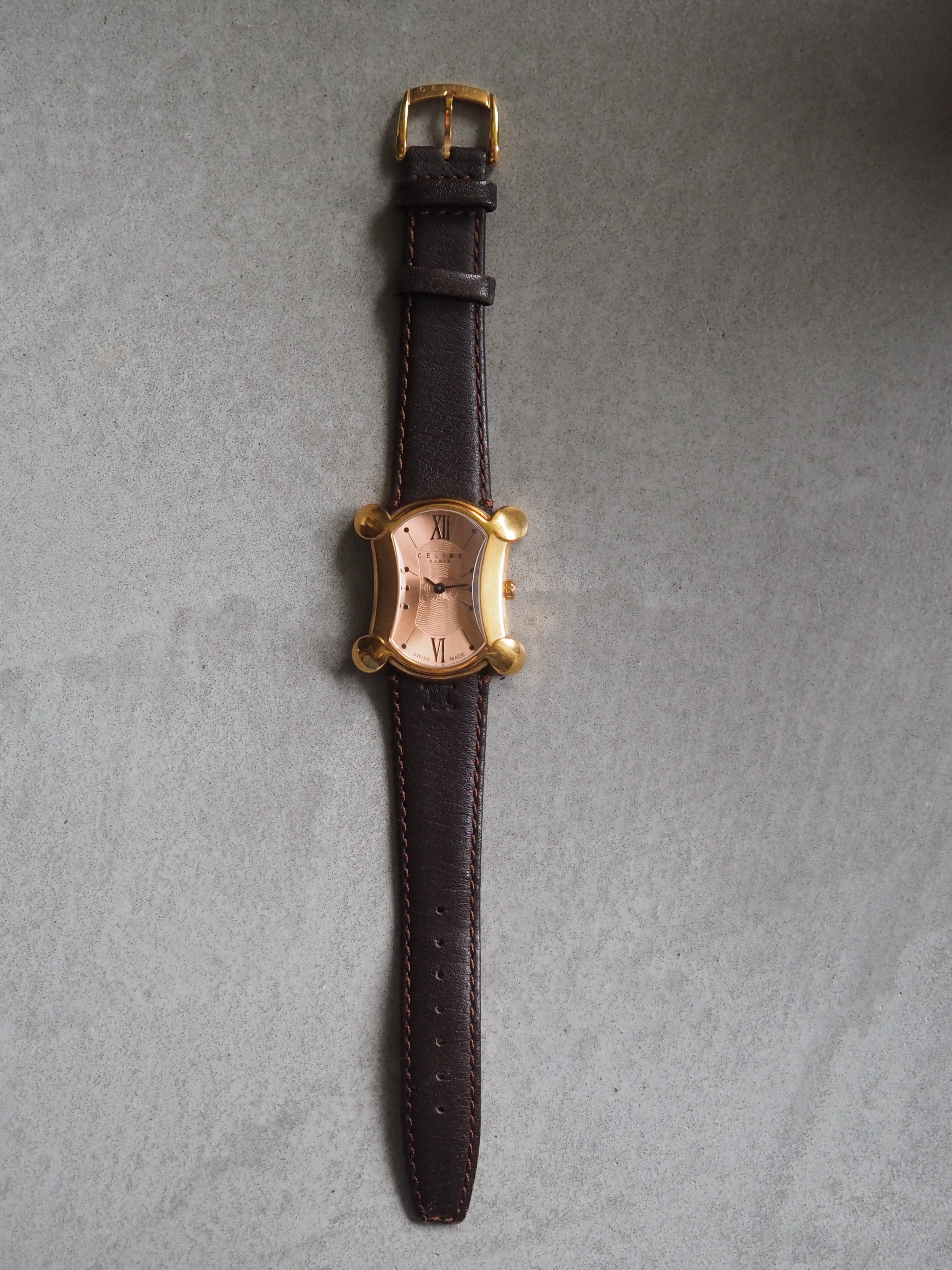CELINE Triomphe Face Watch