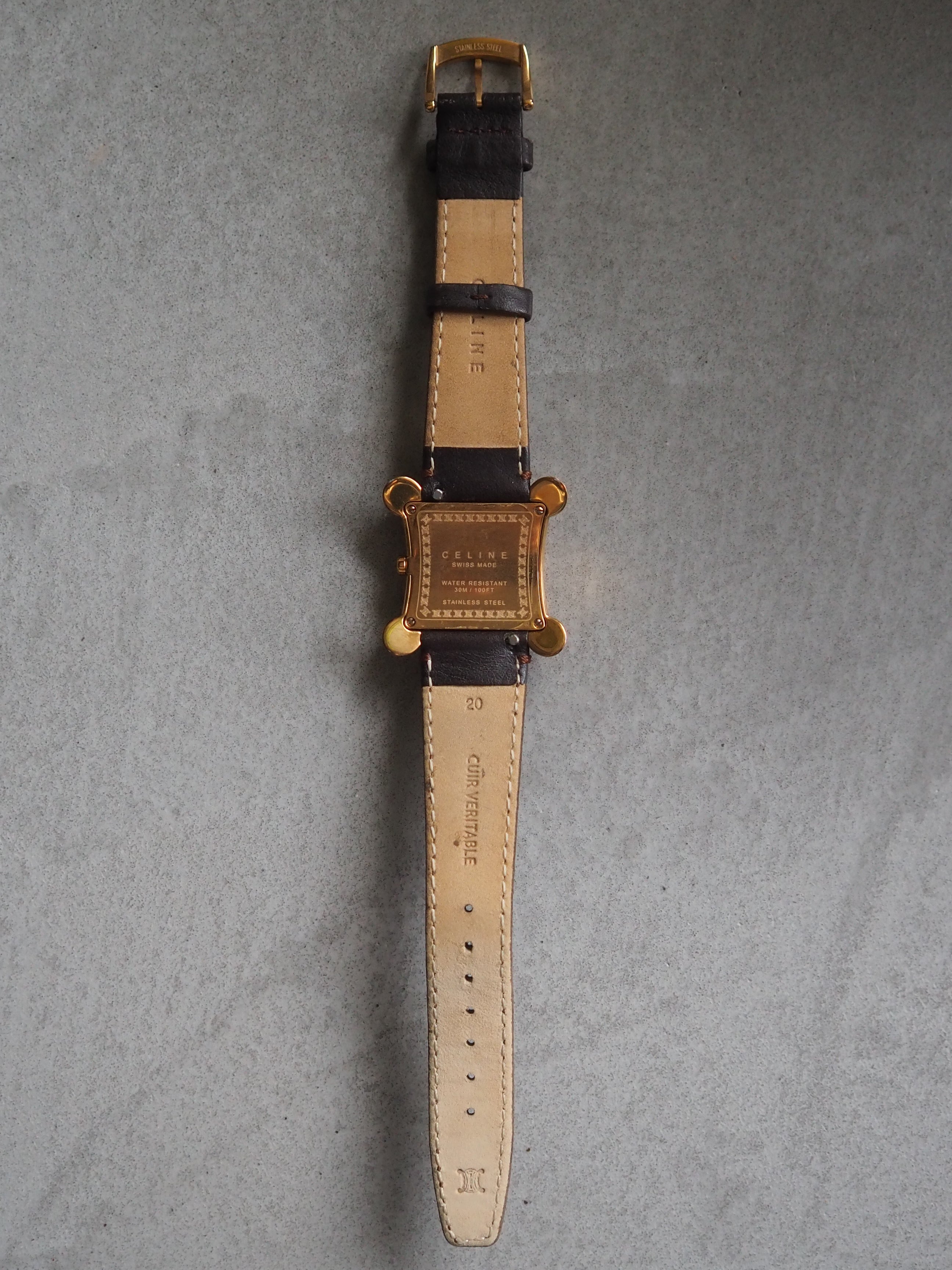 CELINE Triomphe Face Watch