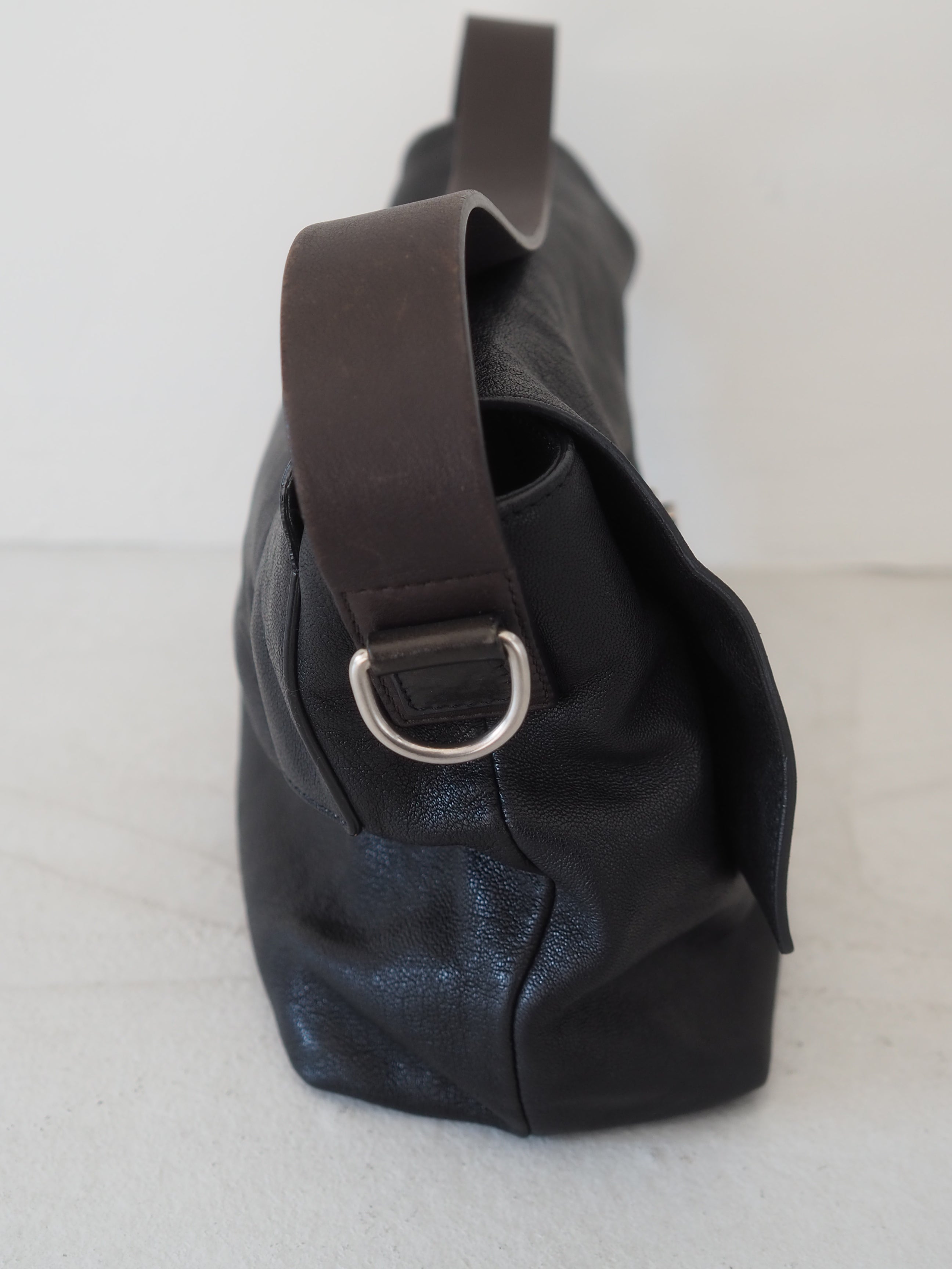 CELINE セリーヌ ショルダー バッグ フィービー期 ブラック ファー