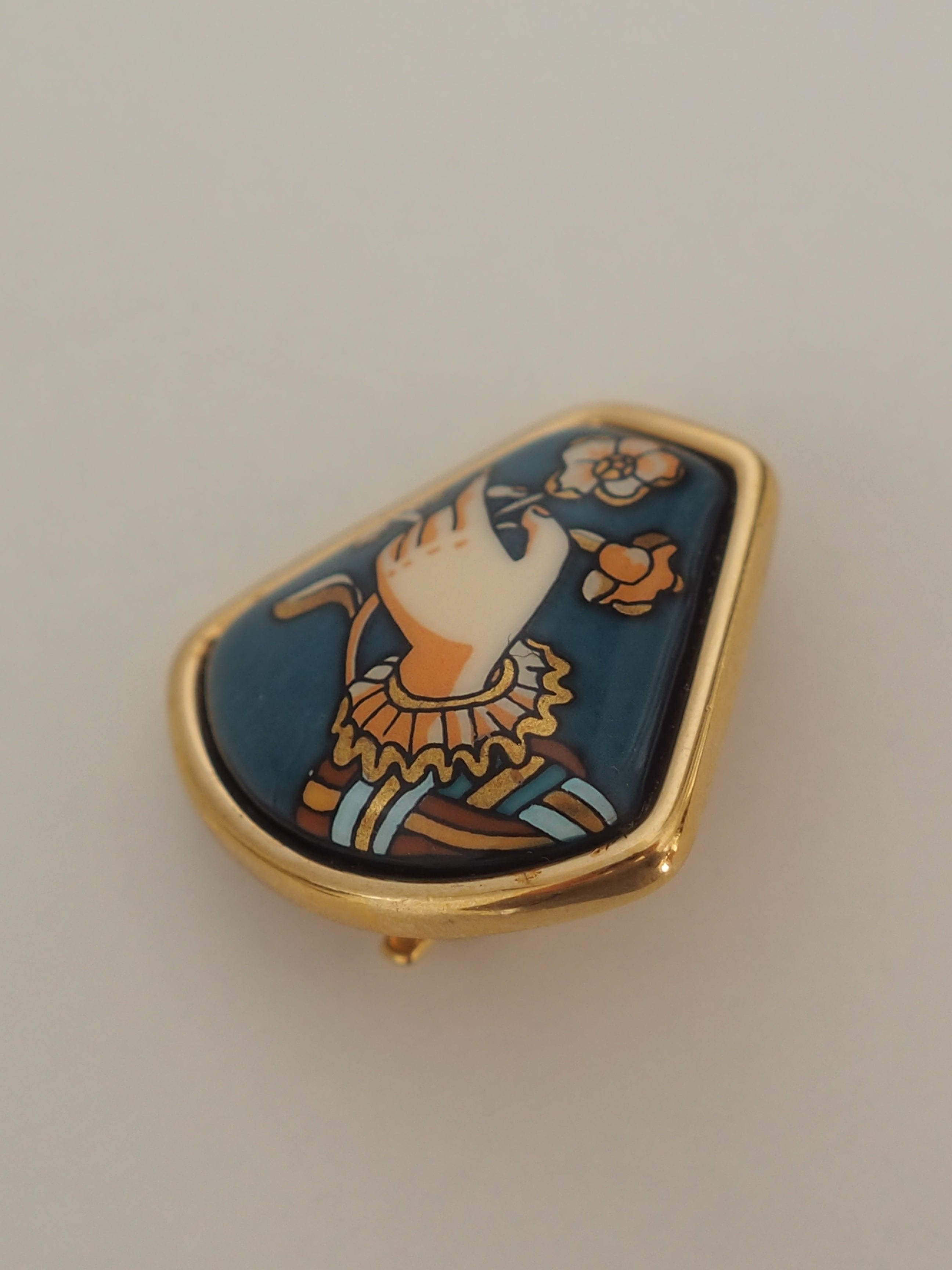 HERMÈS Emaille Earrings