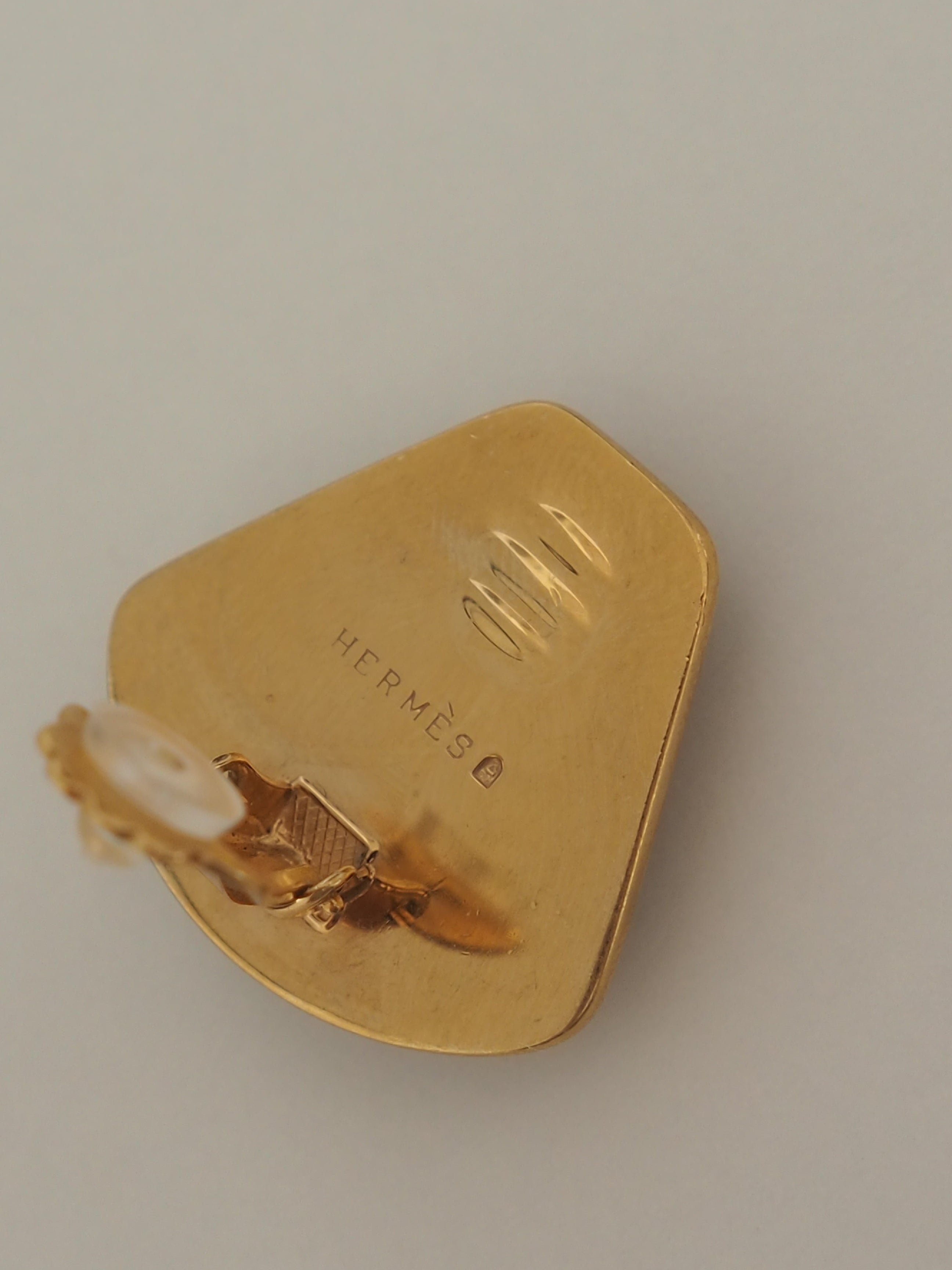 HERMÈS Emaille Earrings