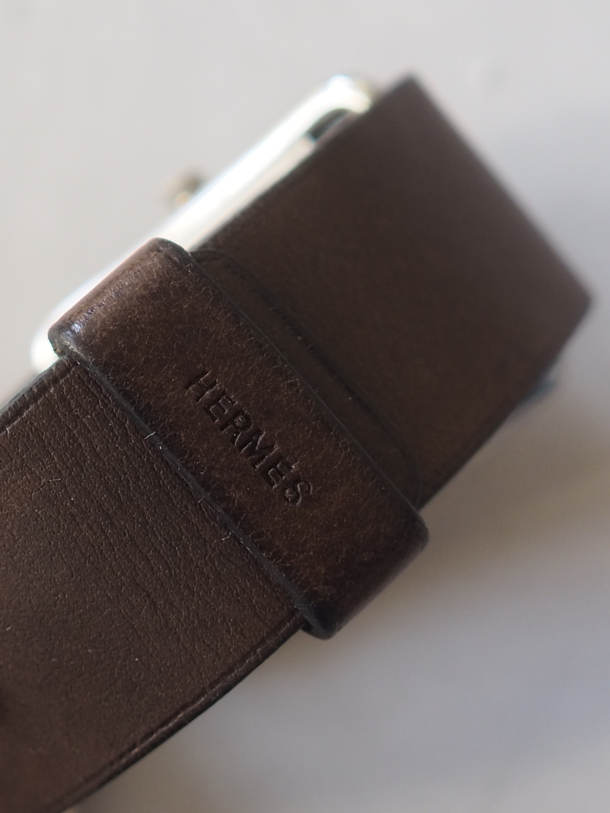 HERMÈS Barenia Watch