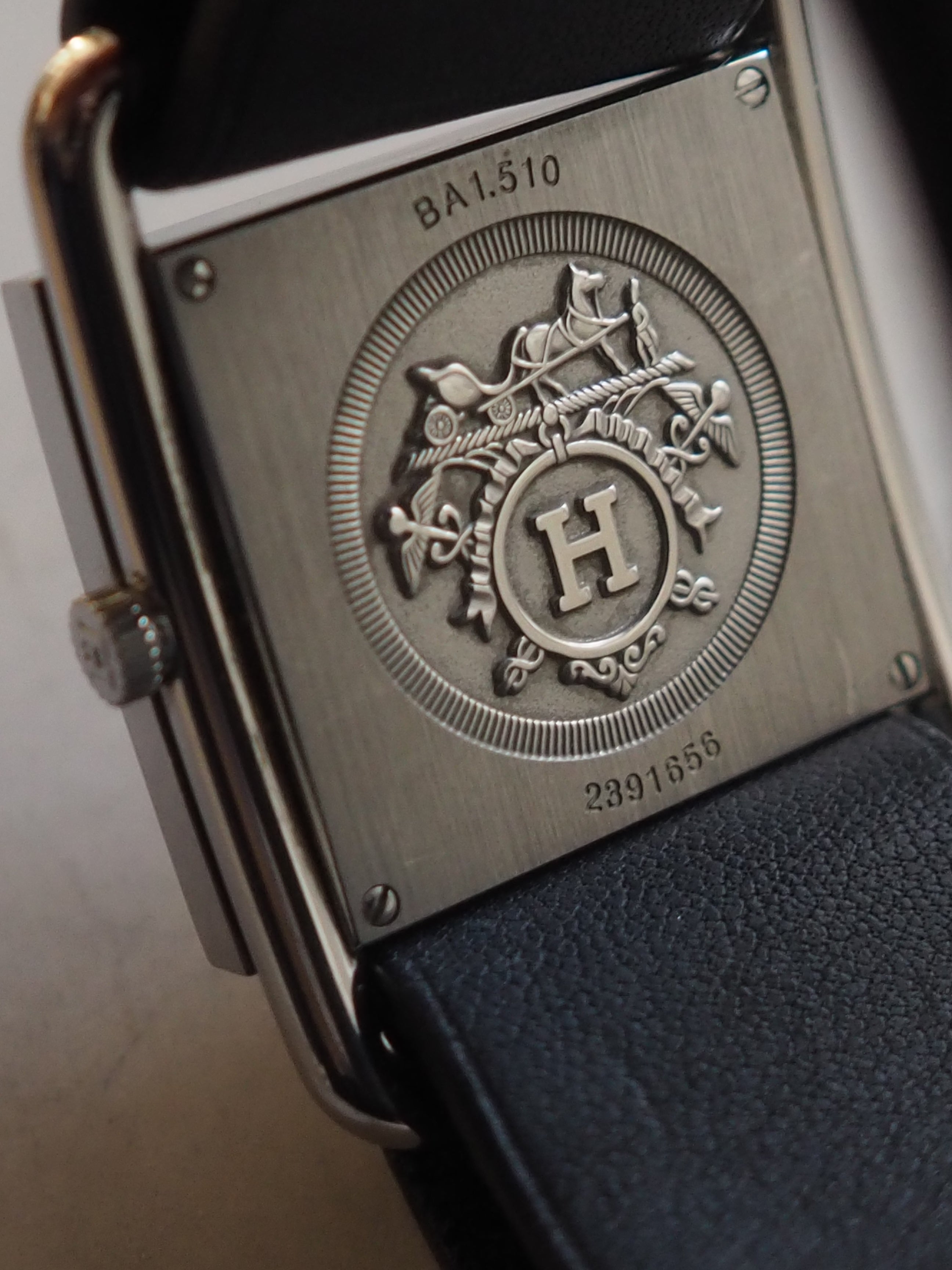 HERMÈS Barenia Watch