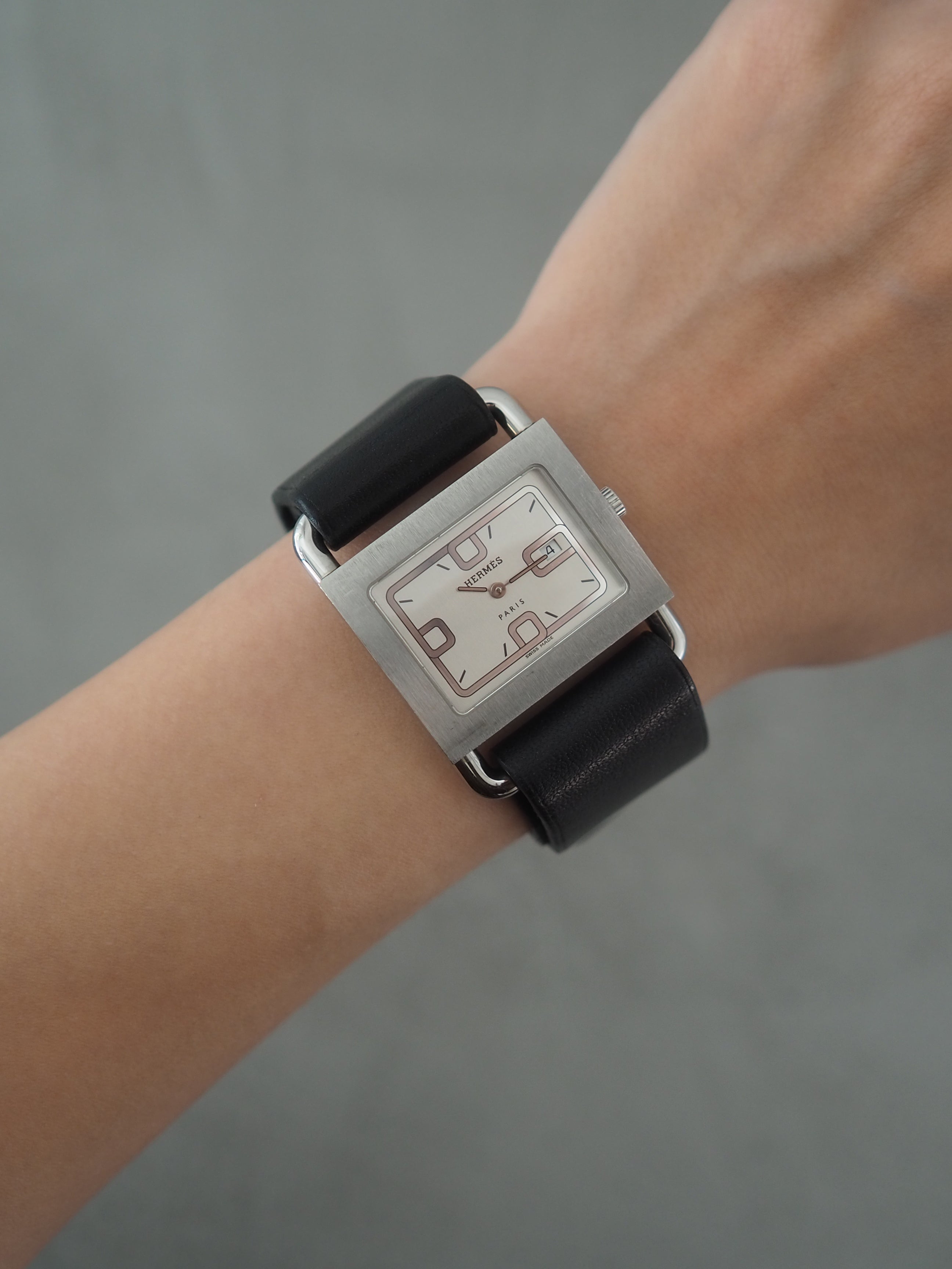 HERMÈS Barenia Watch