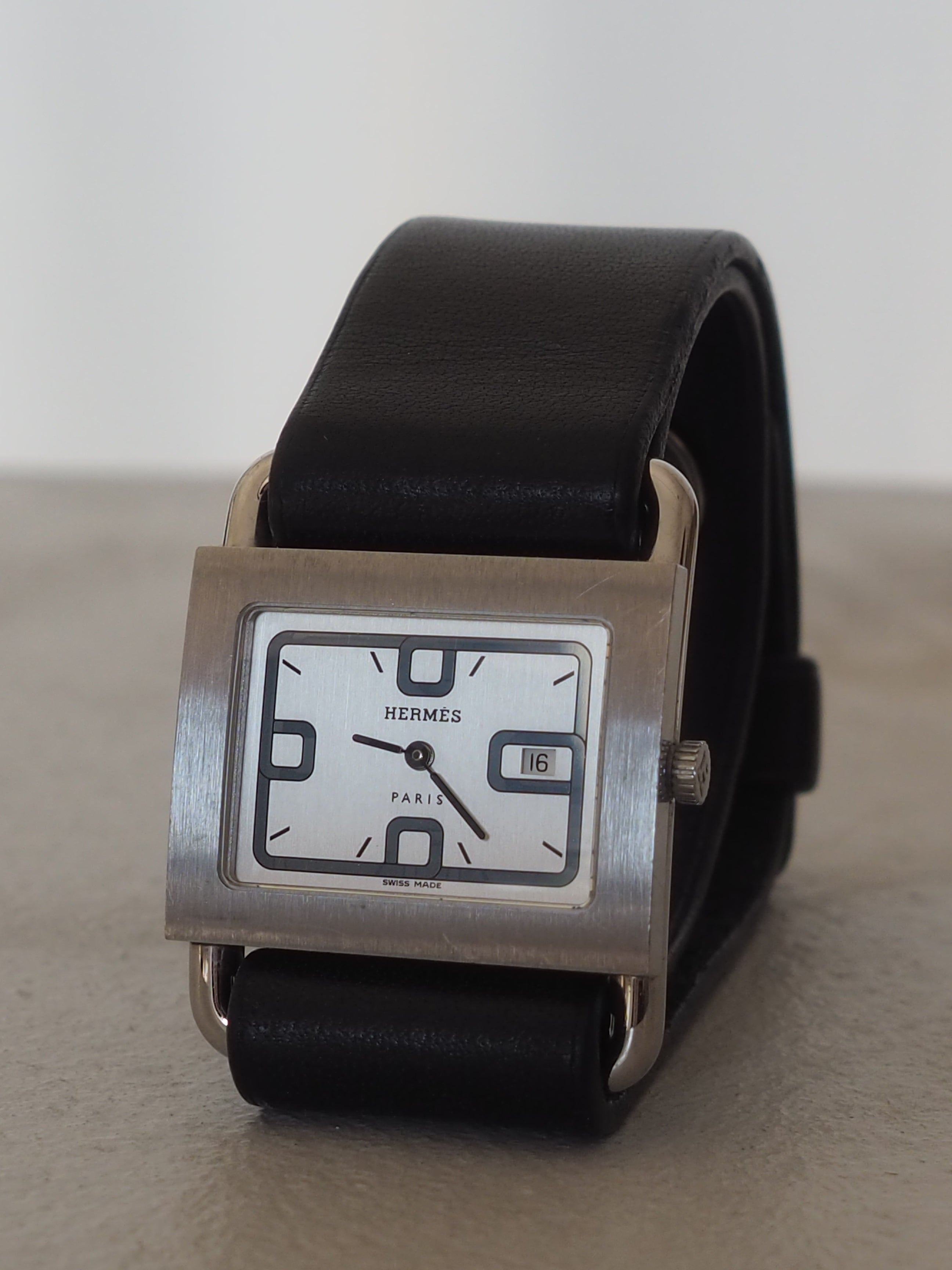 HERMÈS Barenia Watch