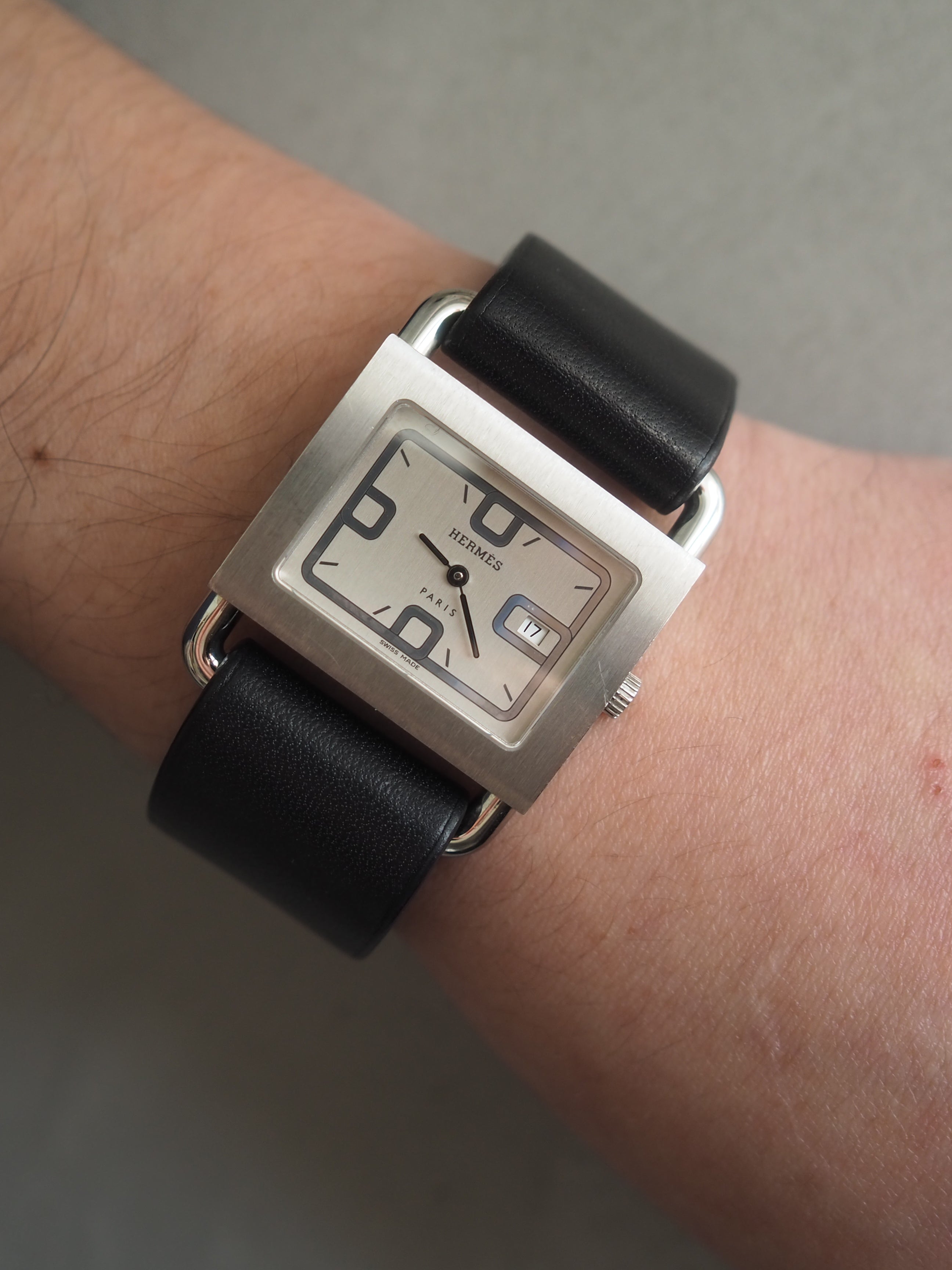 HERMÈS Barenia Watch