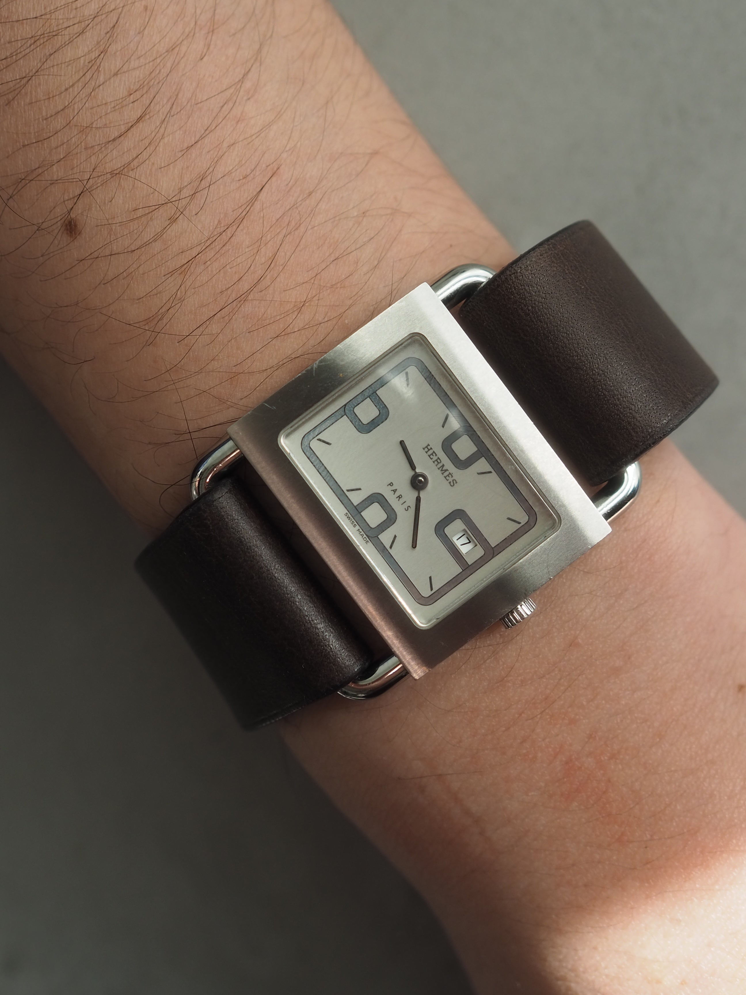 HERMÈS Barenia Watch