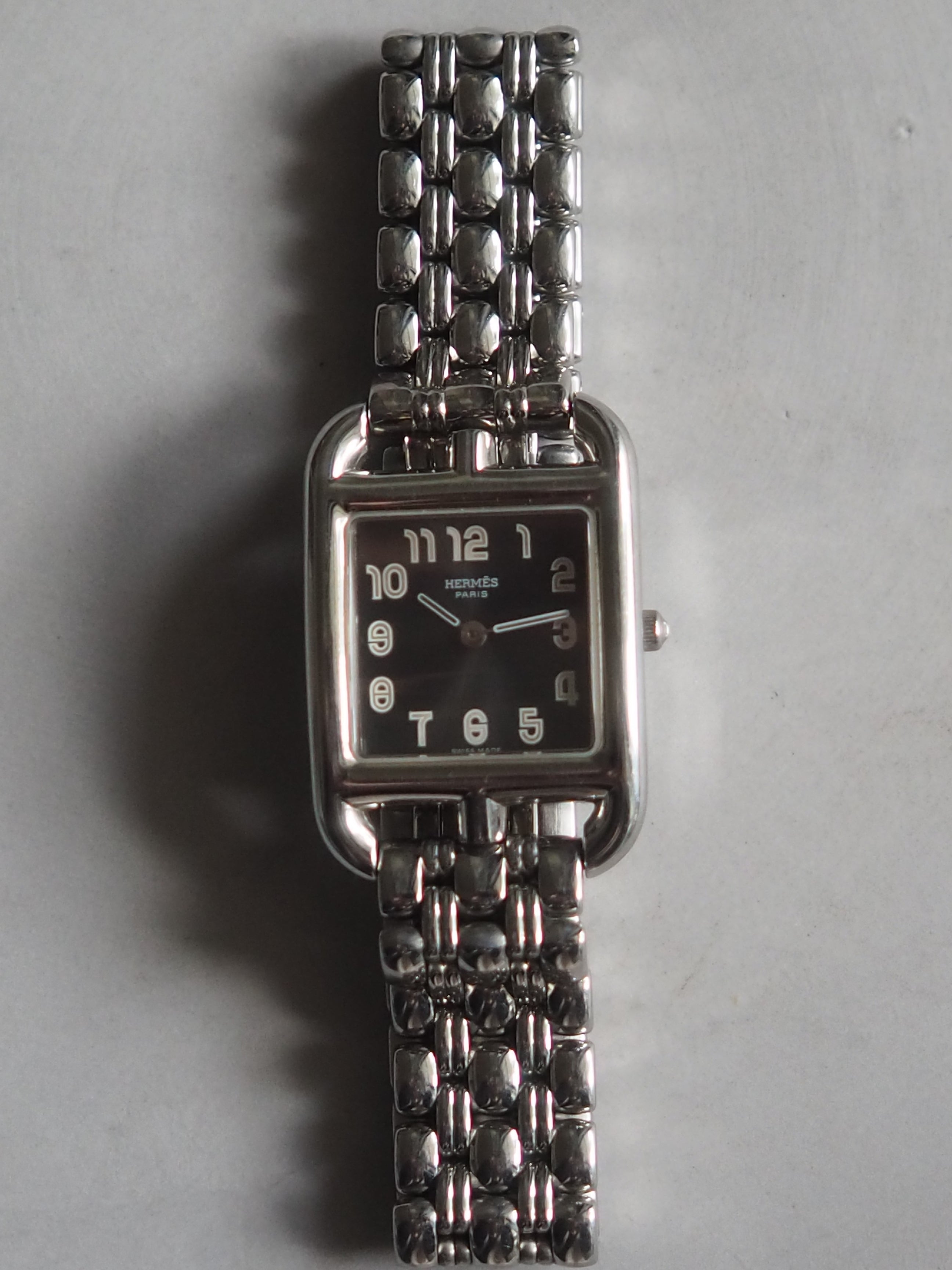 HERMÈS Cape Cod Watch Stainless steel bracelet