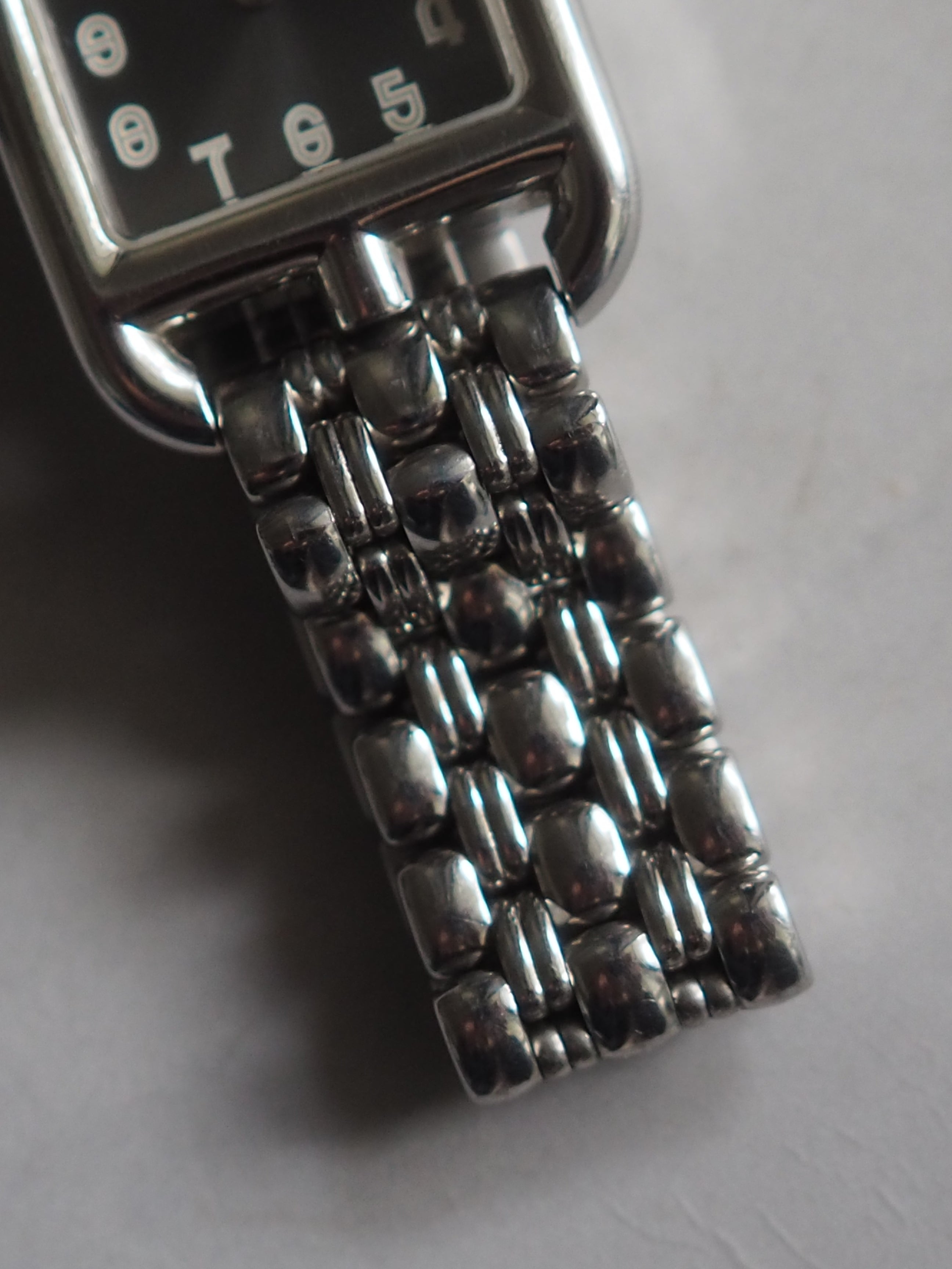 HERMÈS Cape Cod Watch Stainless steel bracelet