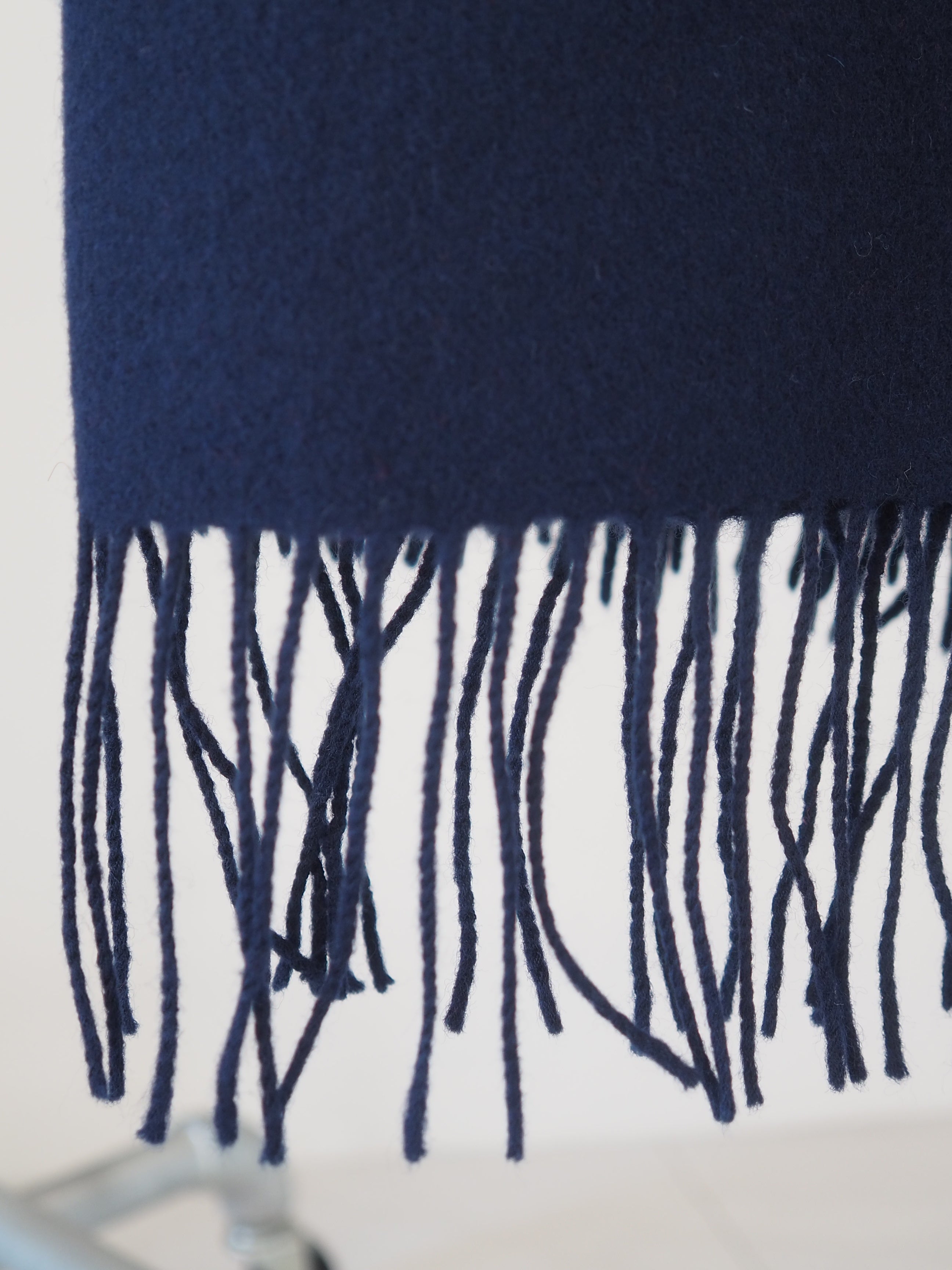 HERMÈS Oversized Cashmere Wool Scarf