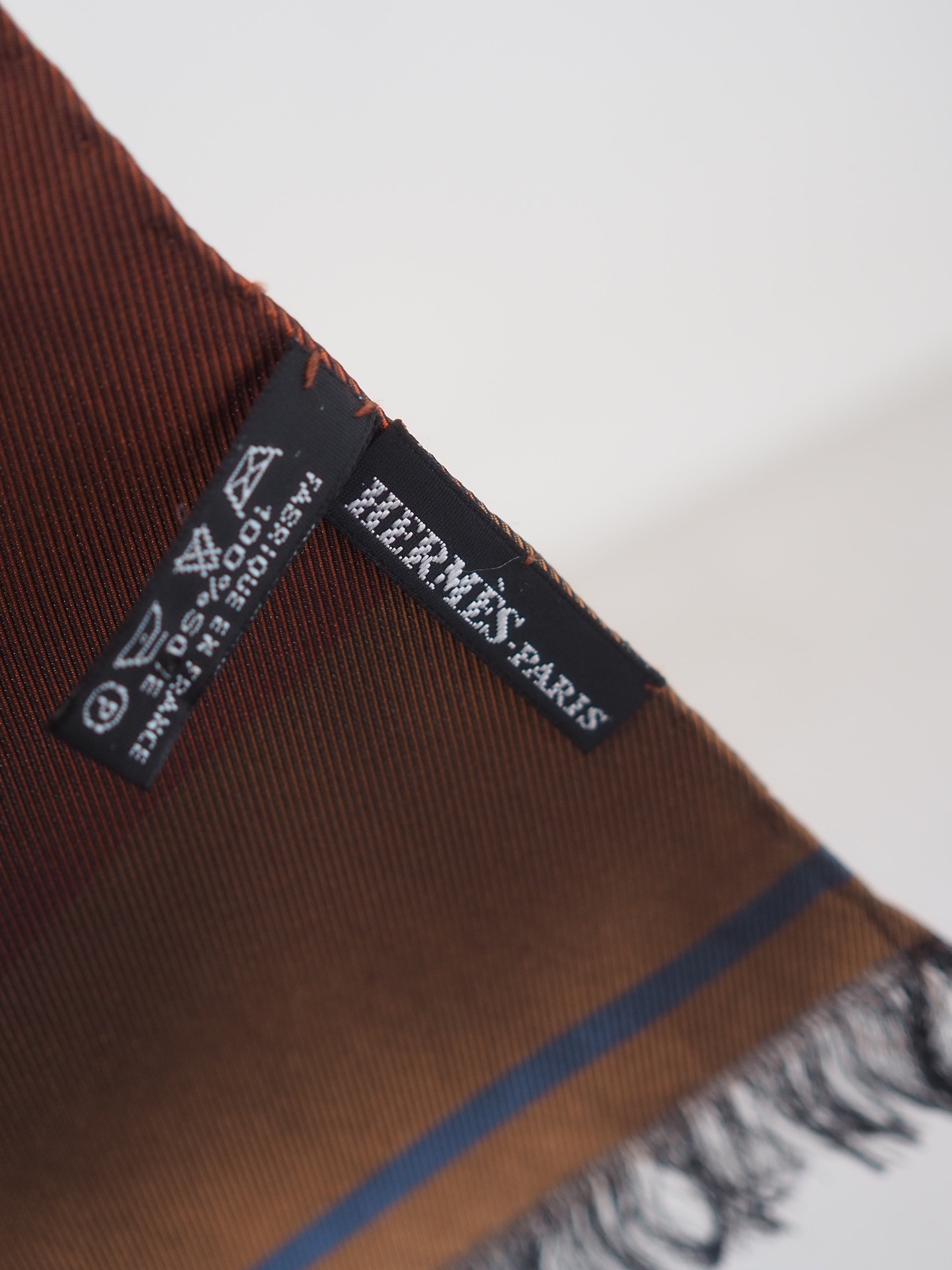 HERMÈS Rocabar Silk Scarf