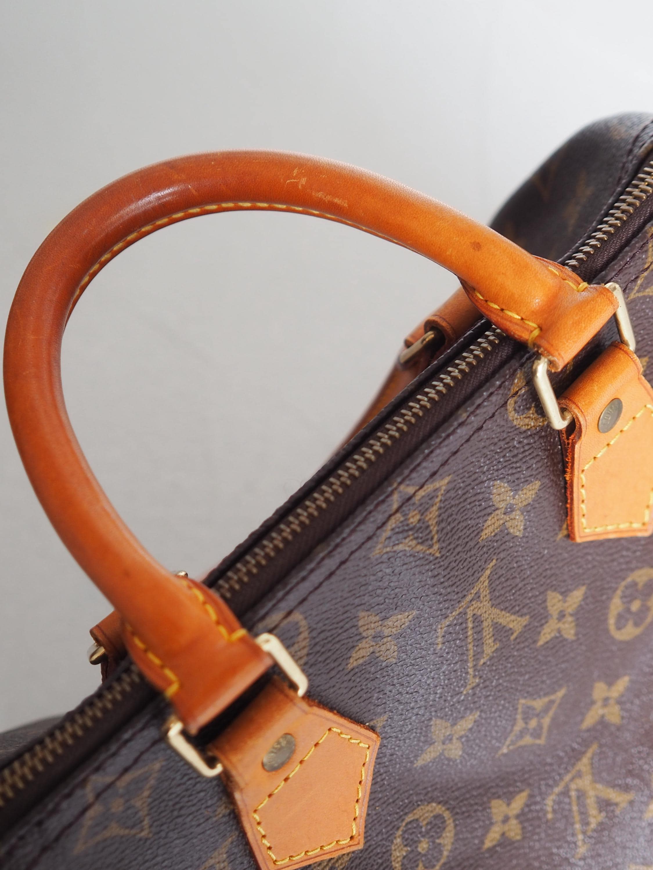 LOUIS VUITTON Speedy 25 Monogram Boston Hand Bag M41528 Purse Vintage Authentic