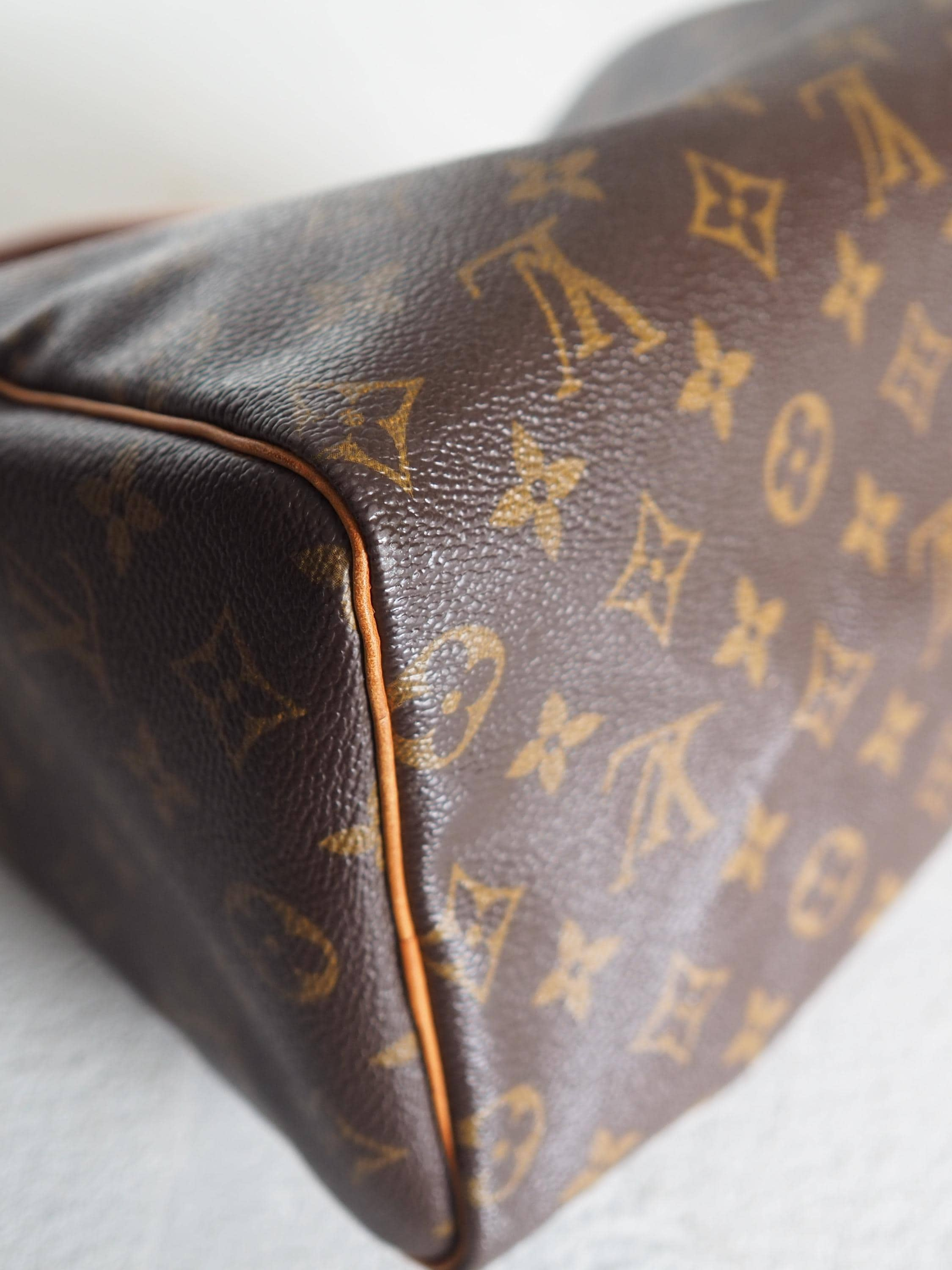 LOUIS VUITTON Speedy 25 Monogram Boston Hand Bag M41528 Purse Vintage Authentic