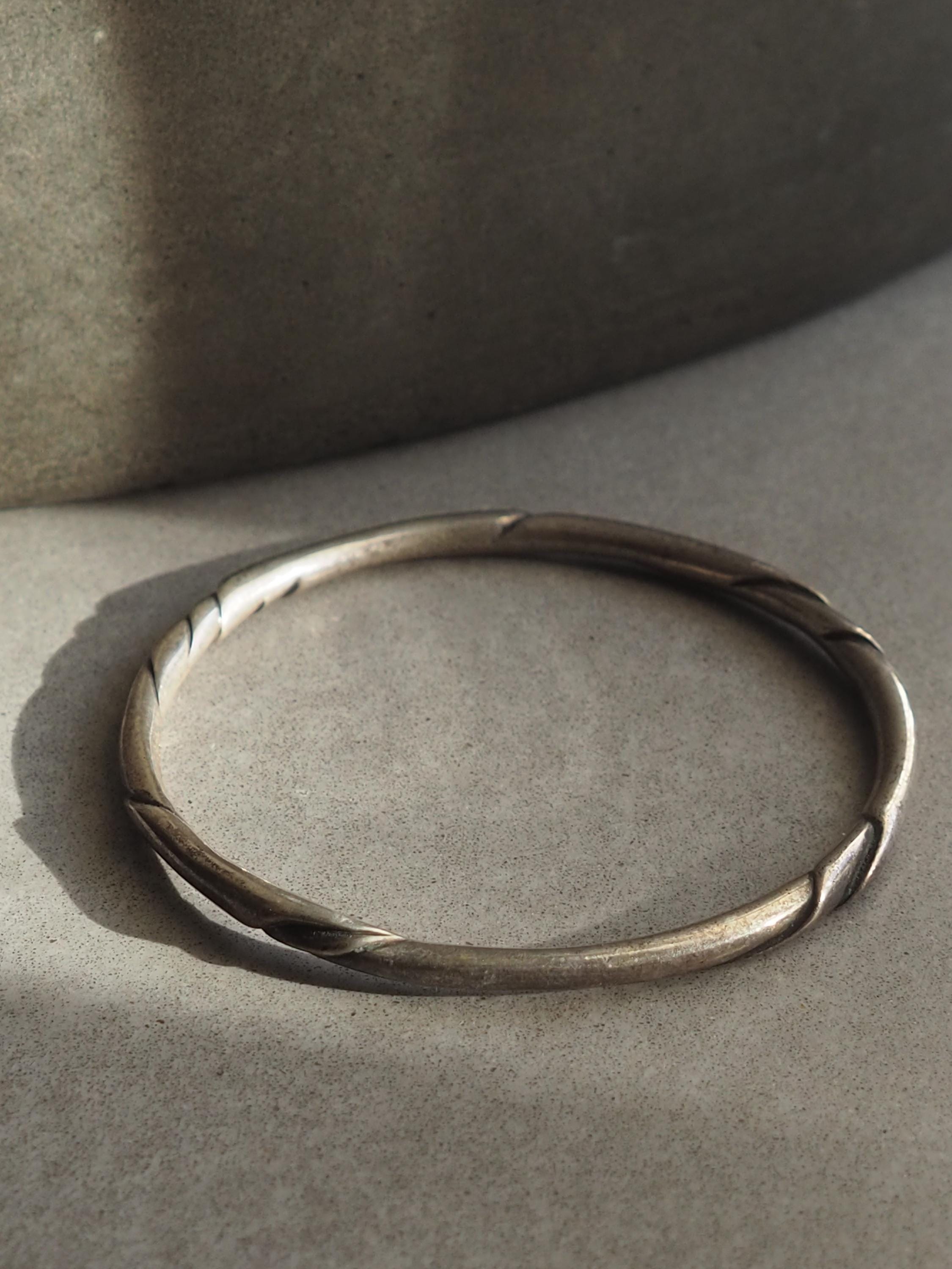 GEORG JENSEN Bangle SV 925 Silver Vintage Authentic