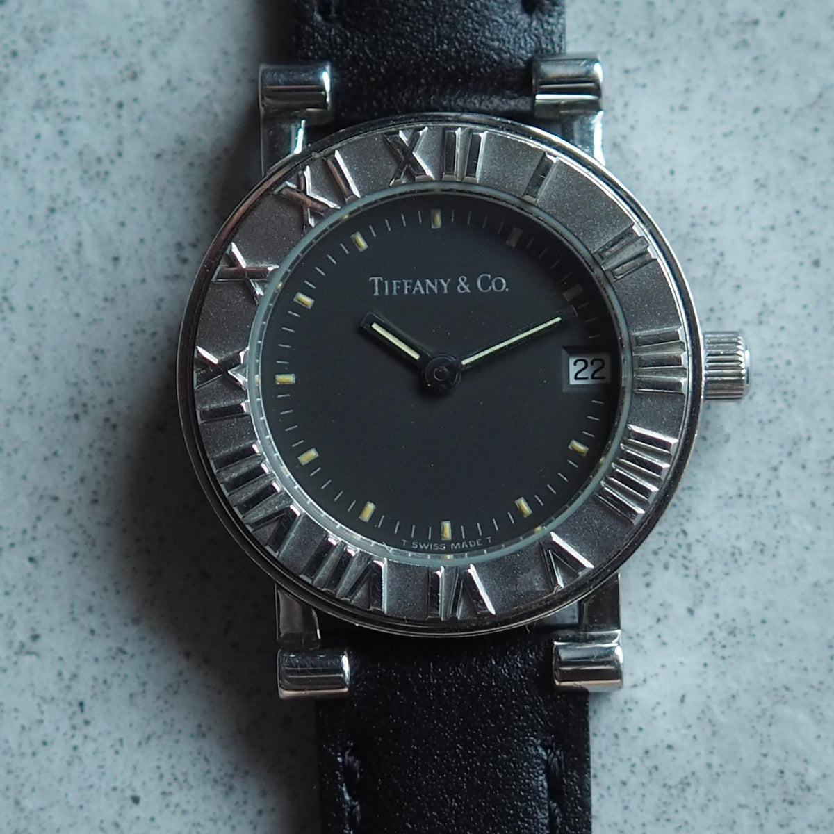 Tiffany & Co ティファニー アトラス ウォッチ 腕時計 シルバー 