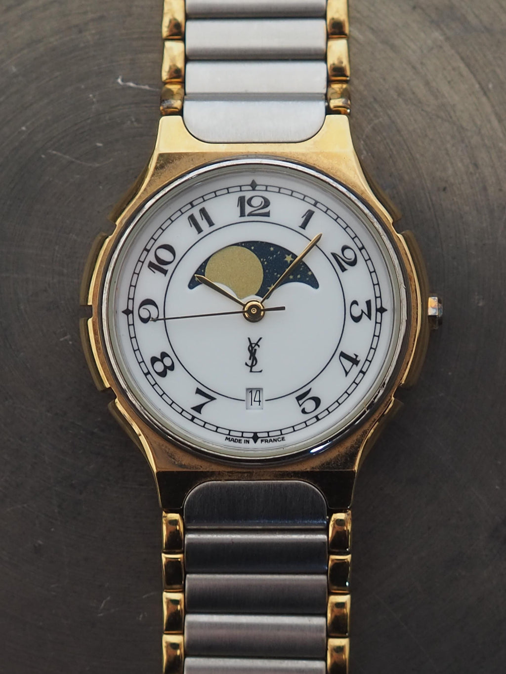 Yves Saint Laurent YSL ヴィンテージ イヴ・サンローラン ムーン 