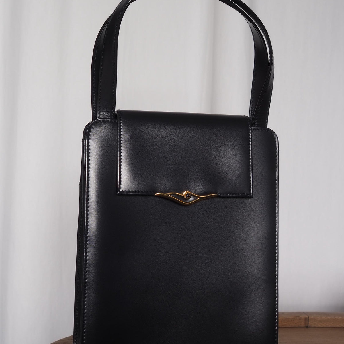 Cartier ヴィンテージ カルティエ サファイアライン ハンドバッグ 