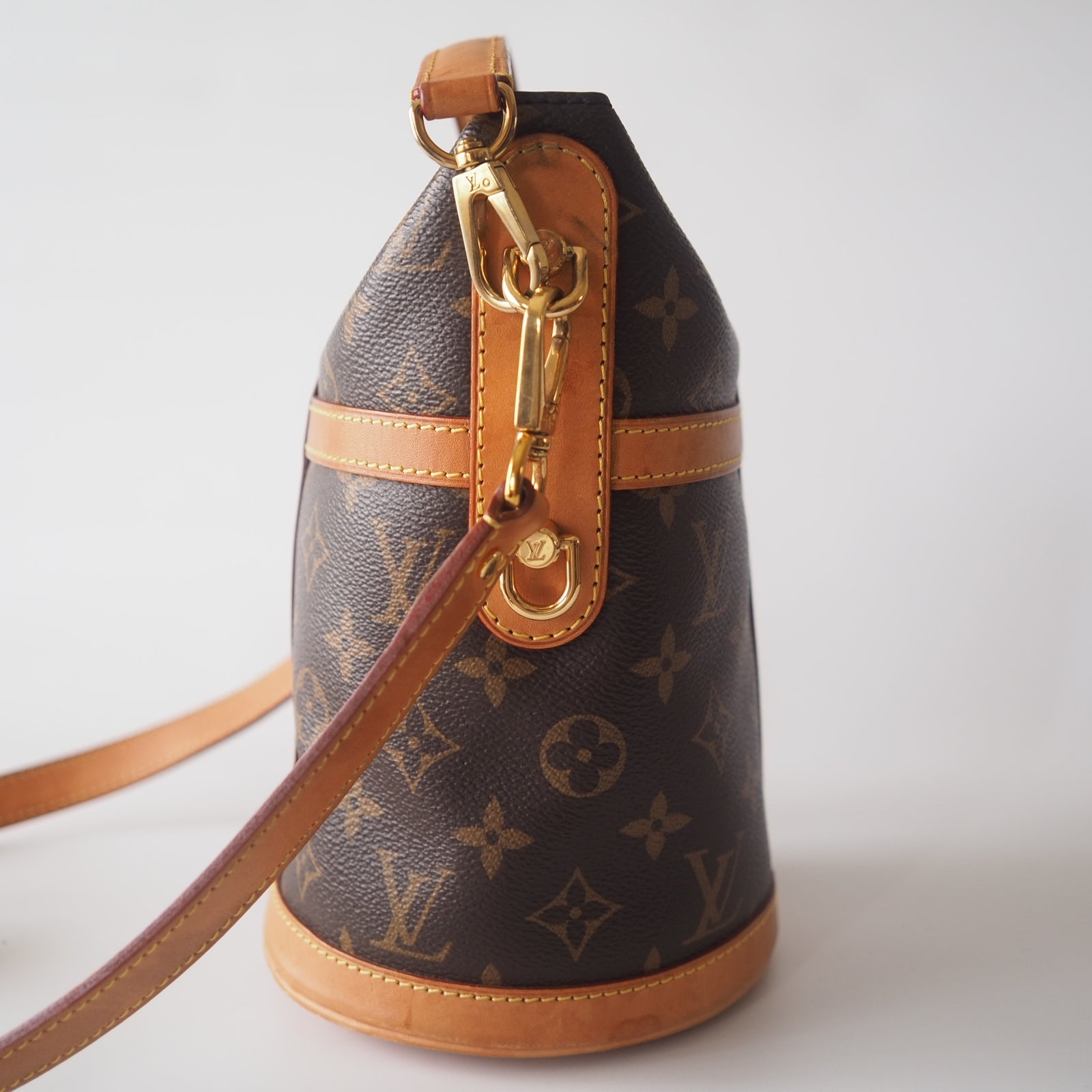 LOUIS VUITTON Monogram Duffel Shoulder Bag