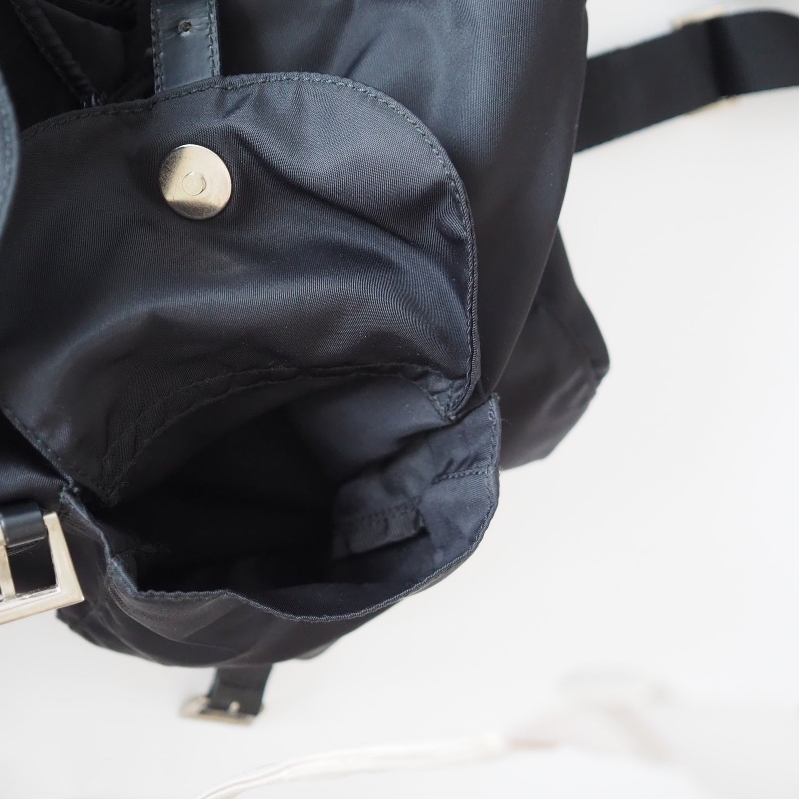 PRADA Nylon Rucksack Black