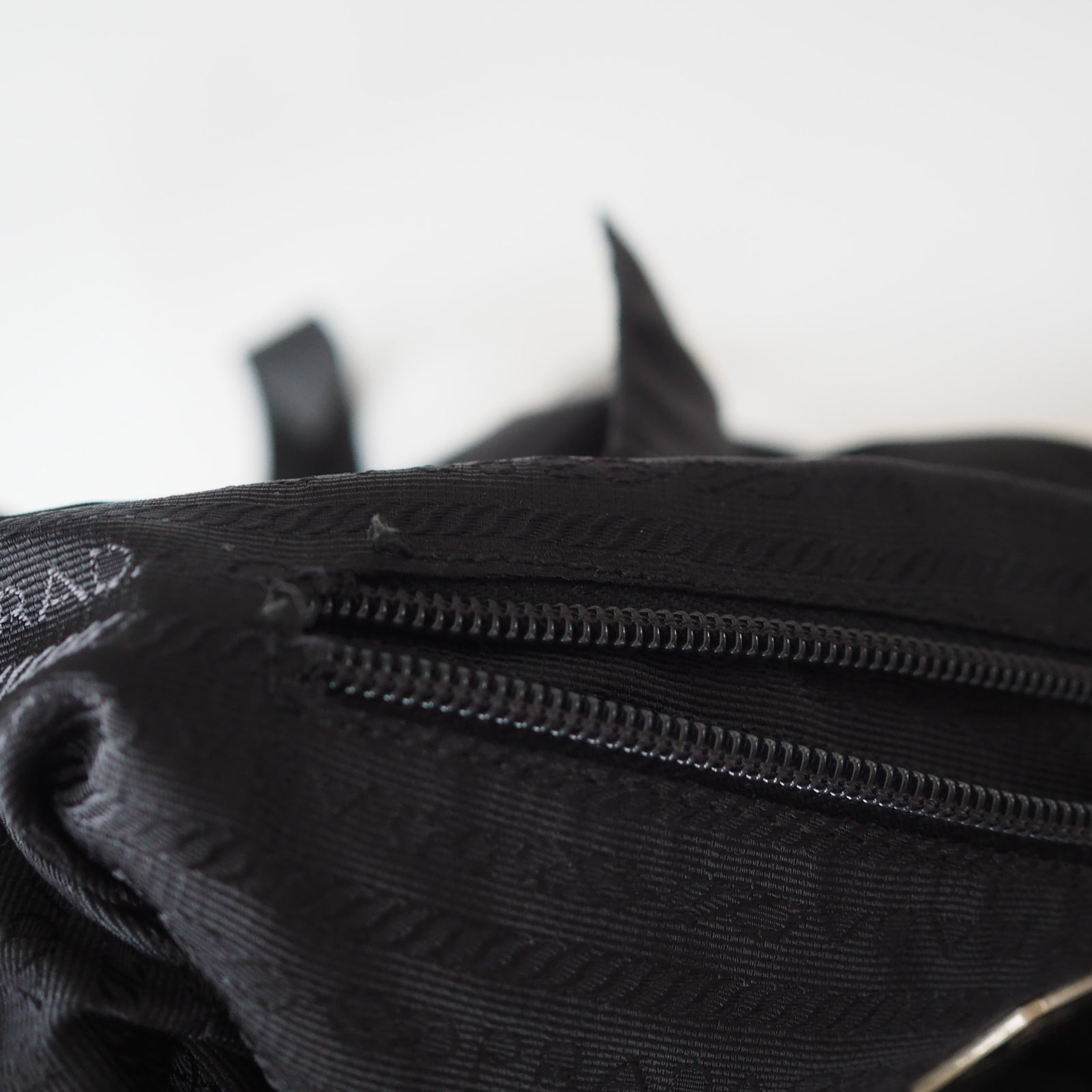 PRADA Nylon Rucksack Black