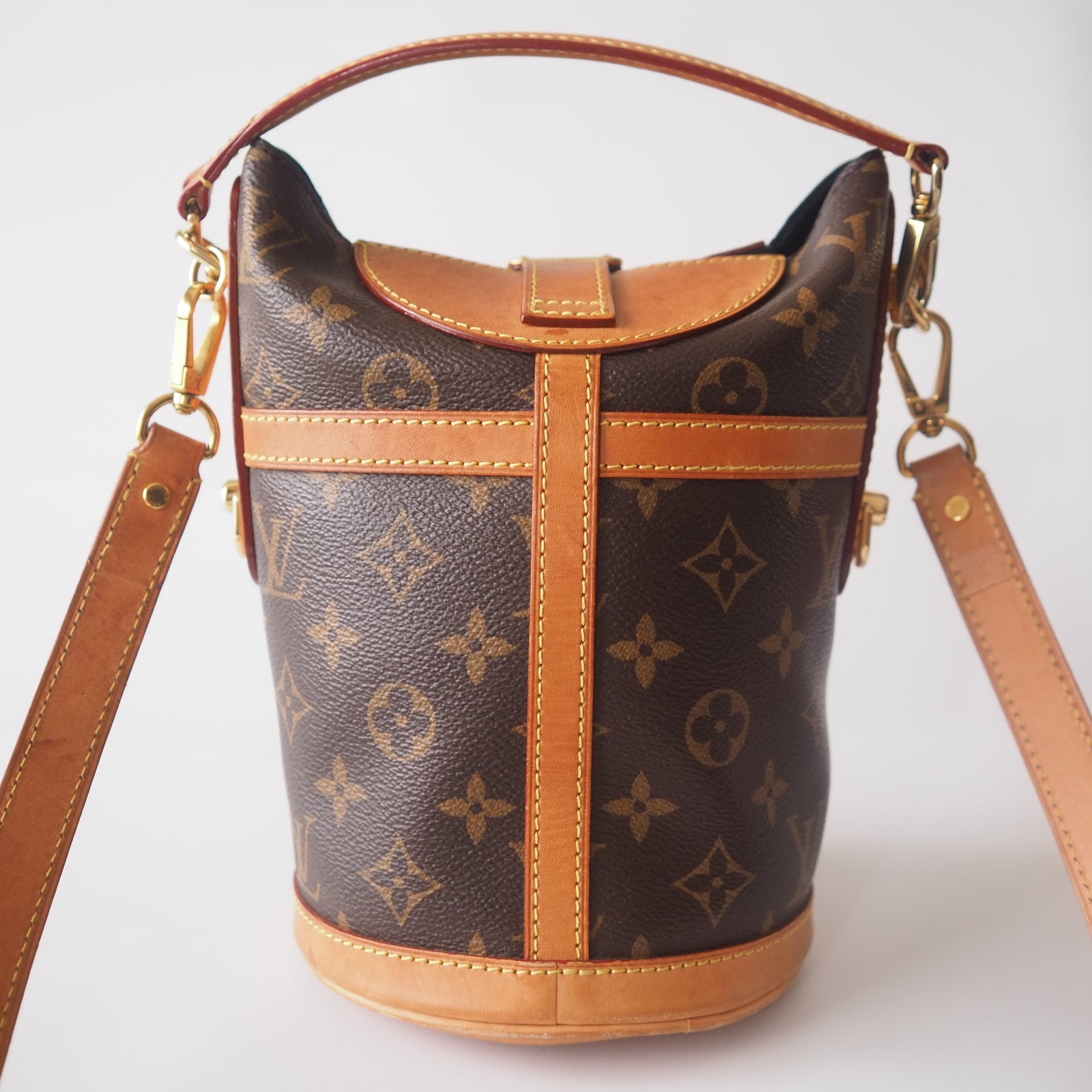 LOUIS VUITTON Monogram Duffel Shoulder Bag