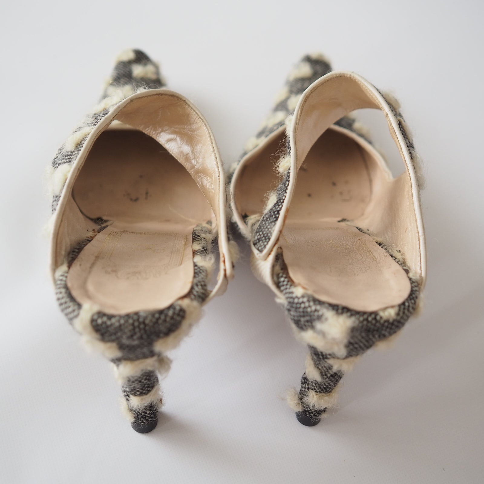 Christian Dior Mule Pumps 35 1/2