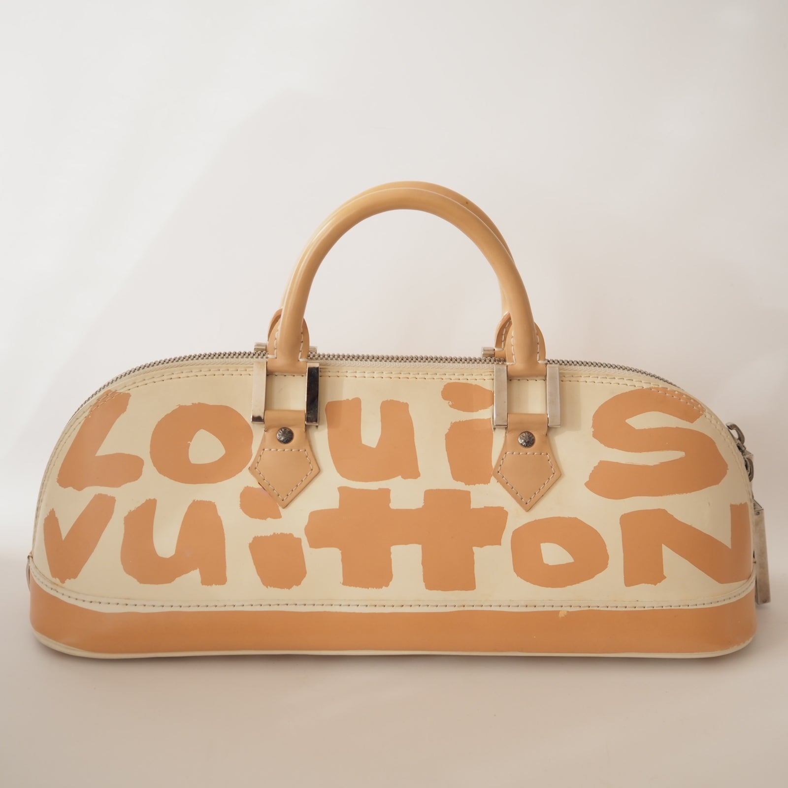 LOUIS VUITTON Graffiti Alma Horizontal Hand bag