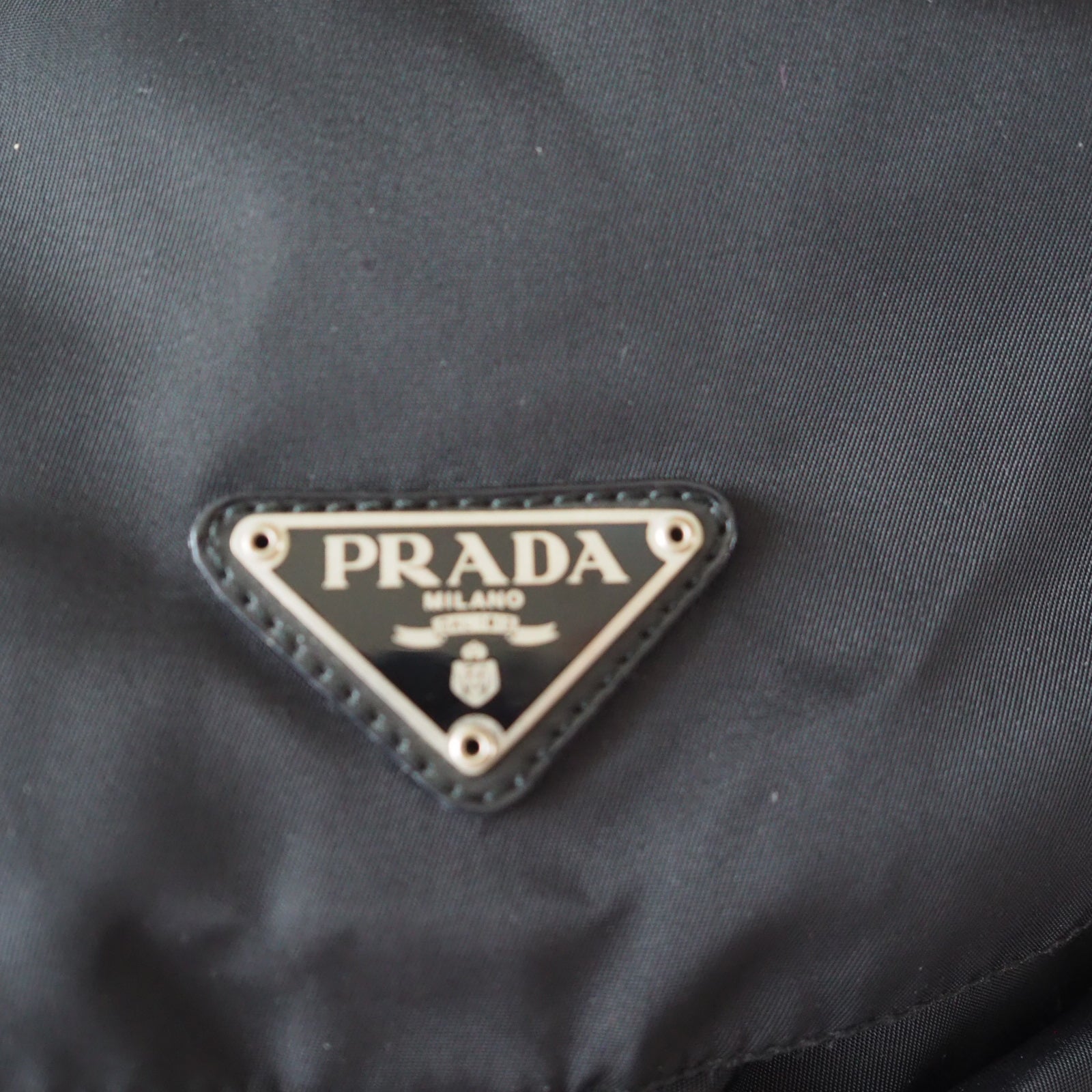 PRADA Nylon Rucksack Black