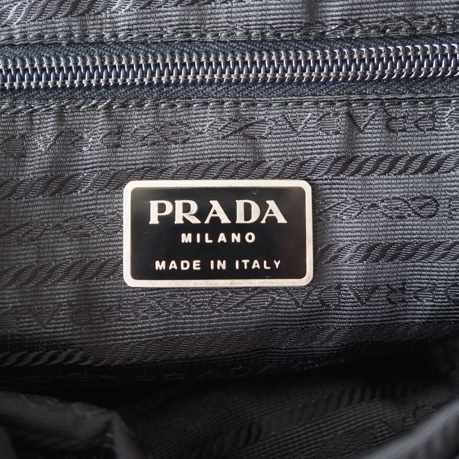 PRADA Nylon Rucksack Black