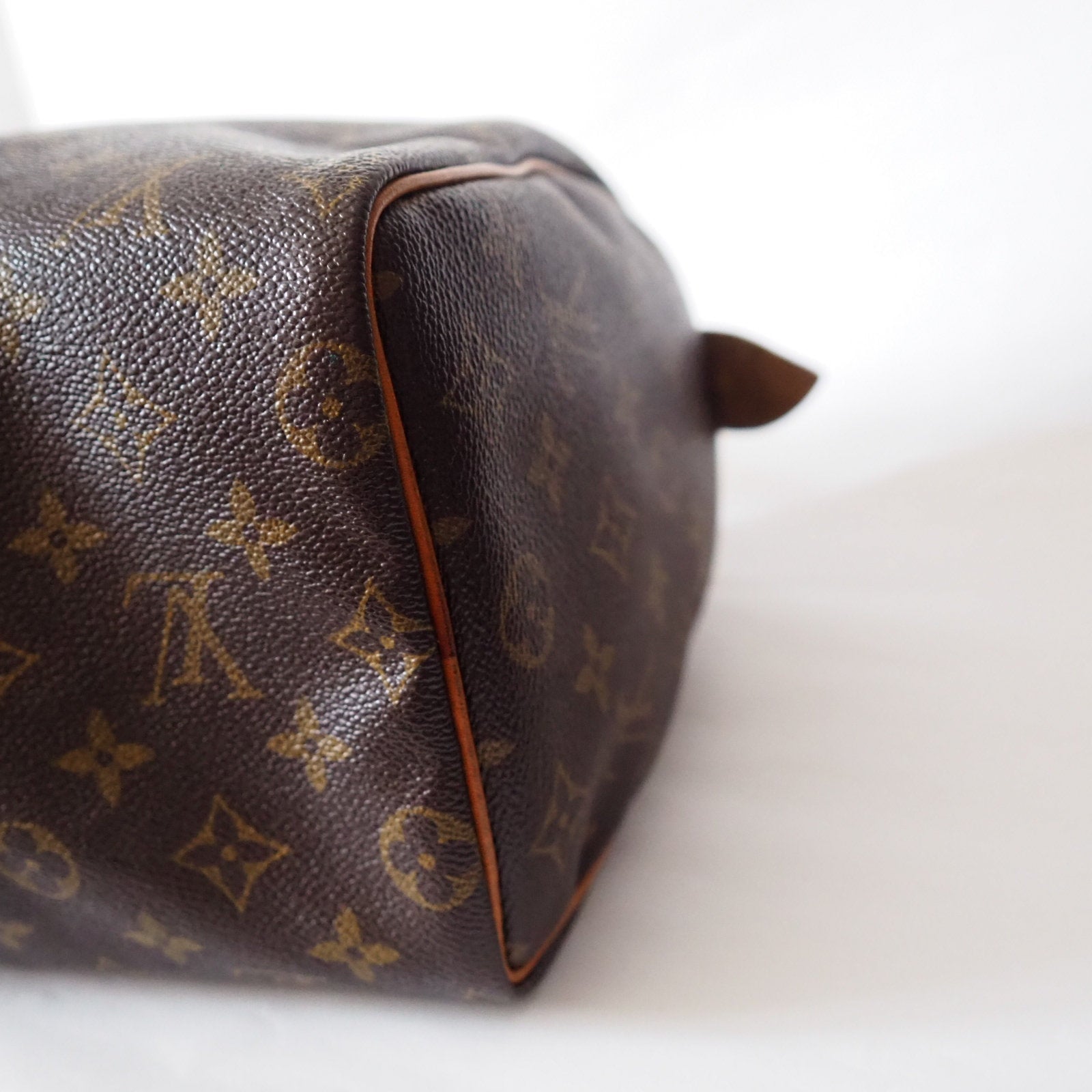 LOUIS VUITTON Speedy 25 Monogram Boston Hand Bag M41528 Purse Authentic