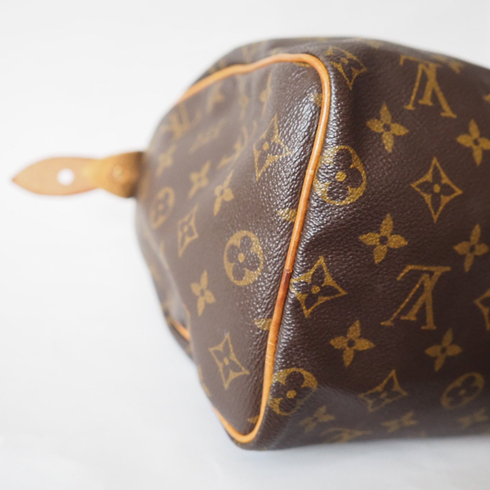 LOUIS VUITTON Speedy 25 Monogram Boston Hand Bag M41528 Purse Authentic