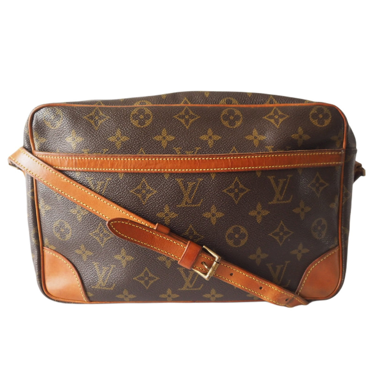 LOUIS VUITTON トロカデロ 30 モノグラム ショルダーバッグ