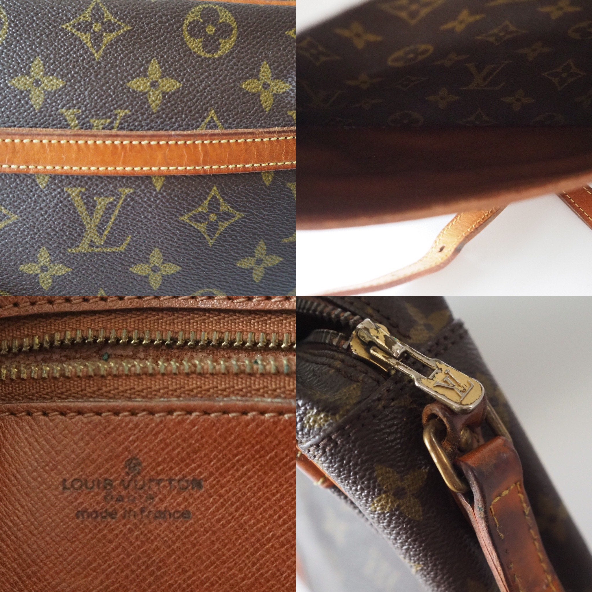 Louis Vuitton Trocadero 30 Monogram Shoulder Bag Authentic