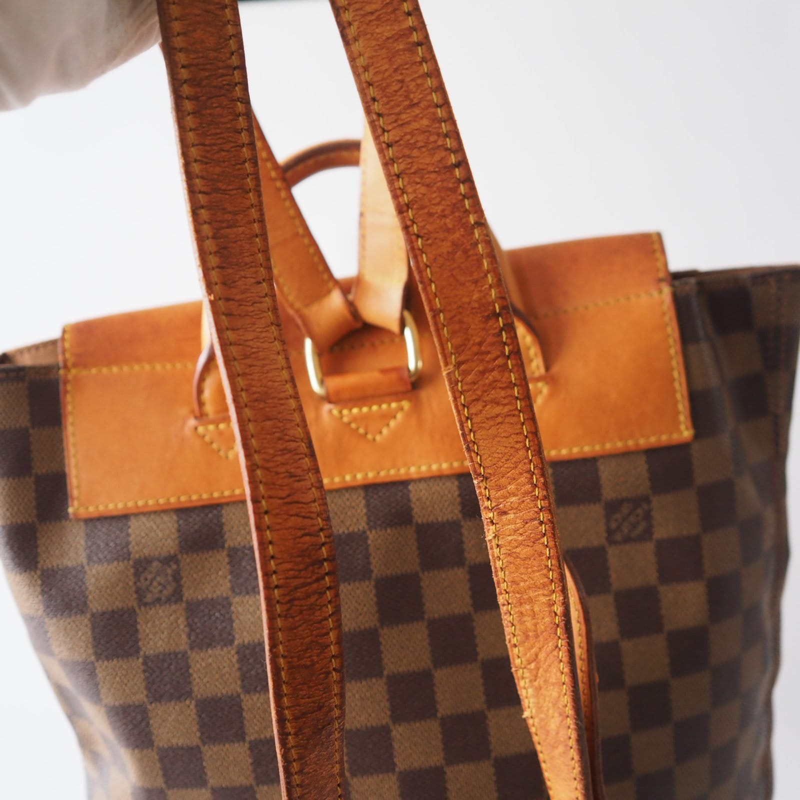 LOUIS VUITTON Damier Ebene Arlucan Backpack N99038 Authentic