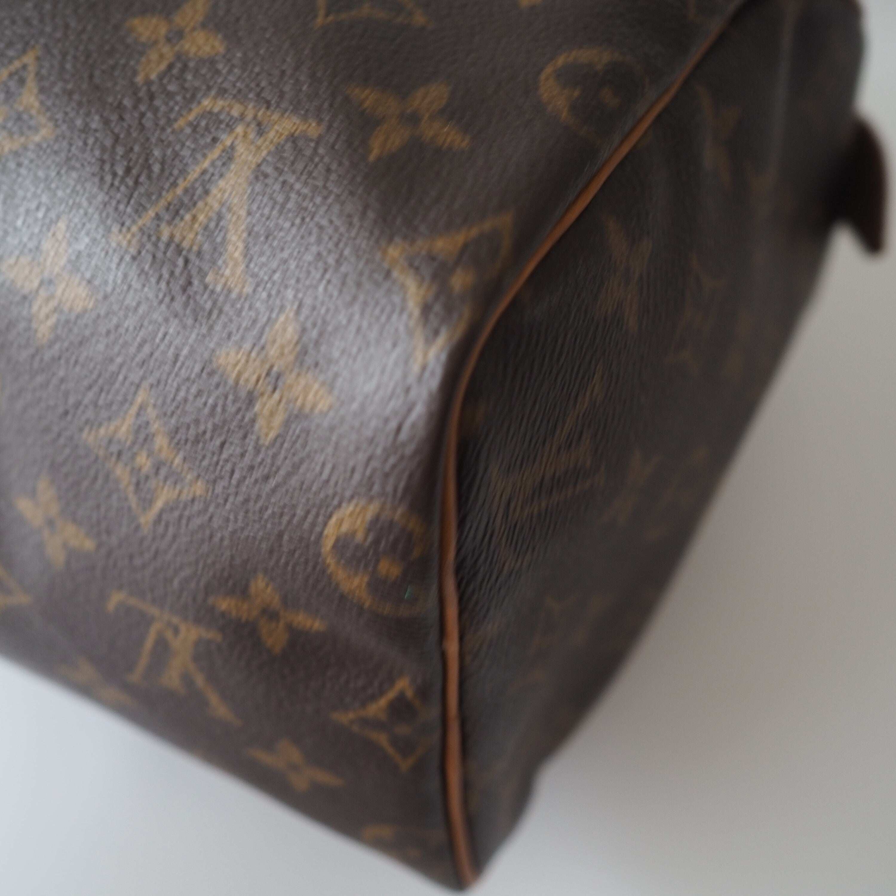 LOUIS VUITTON Speedy 25 Monogram Boston Hand Bag M41528 Purse Authentic