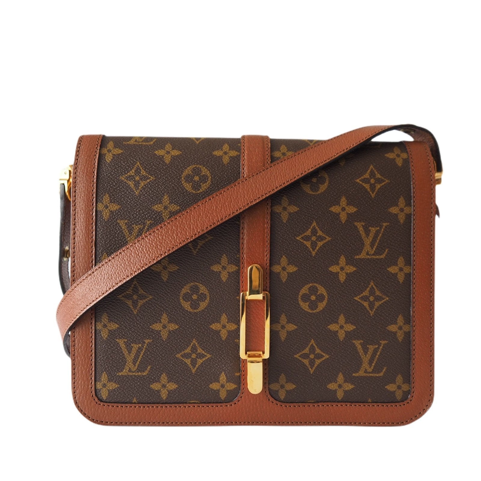 LOUIS VUITTON Monogram Sac Rond Point Shoulder Bag  D5107  Authentic