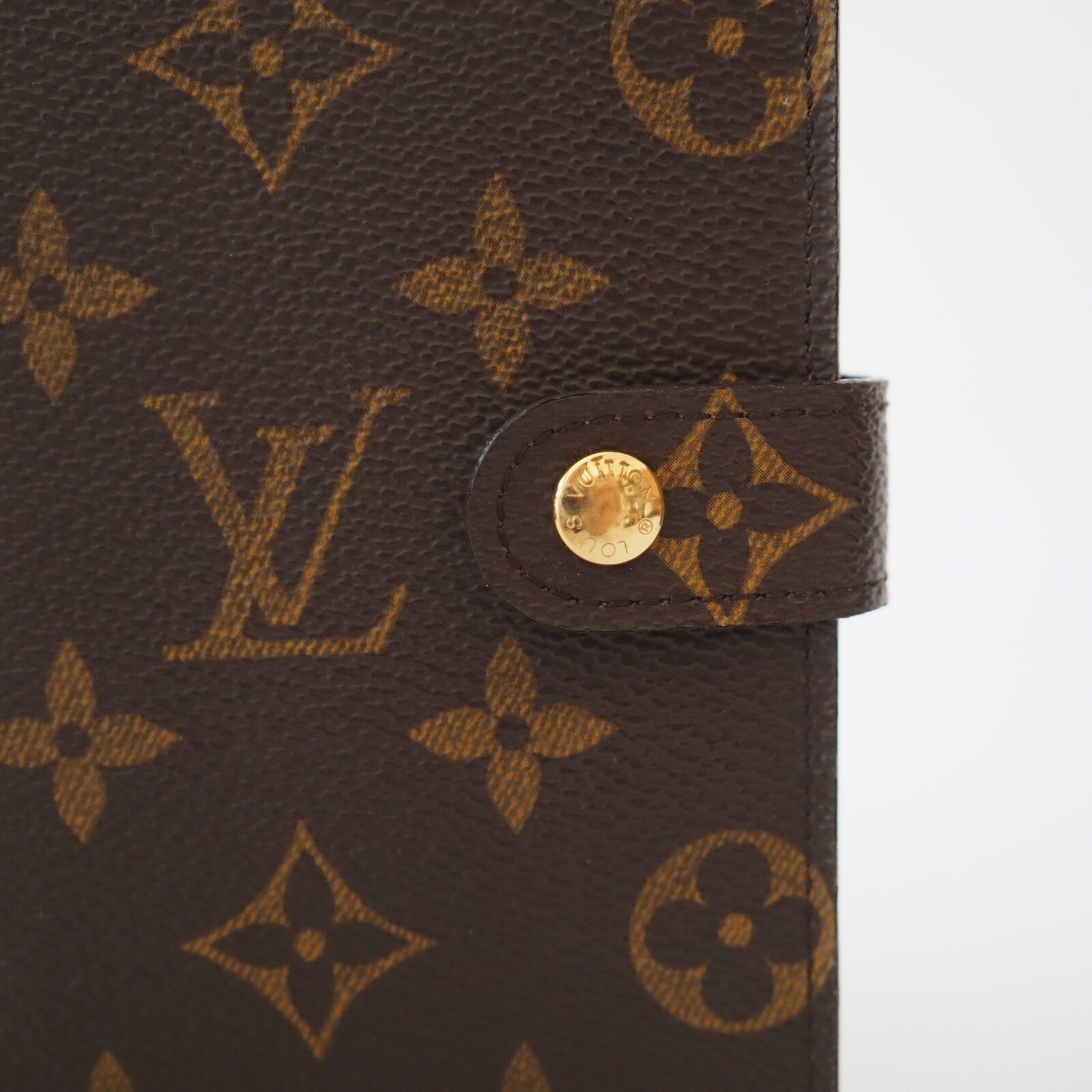 Louis Vuitton Monogram Agenda PM Day Planner Cover LV Authentic