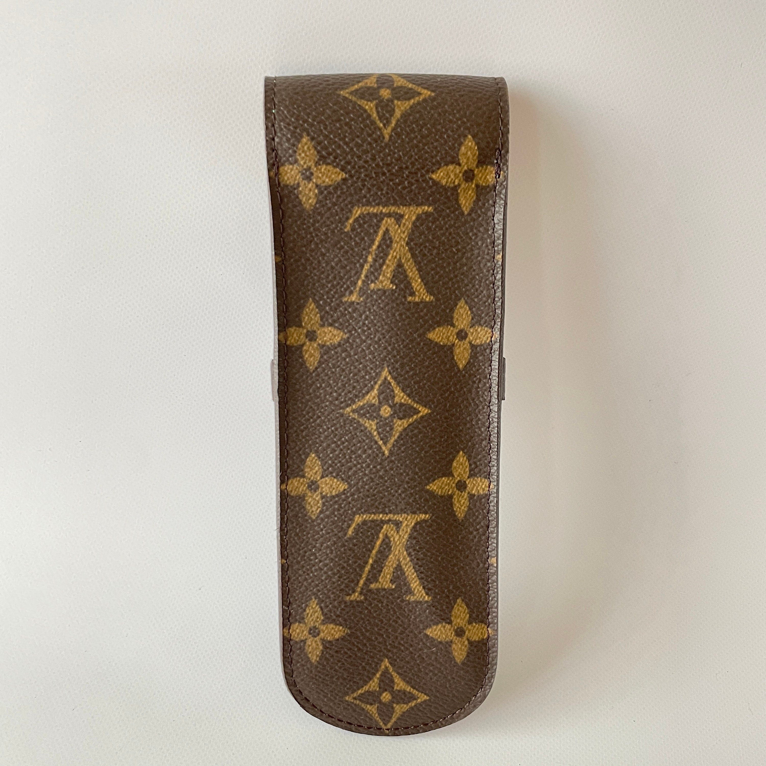 Louis Vuitton Monogram Pen Case Multi Pouch Authentic LV Vintage