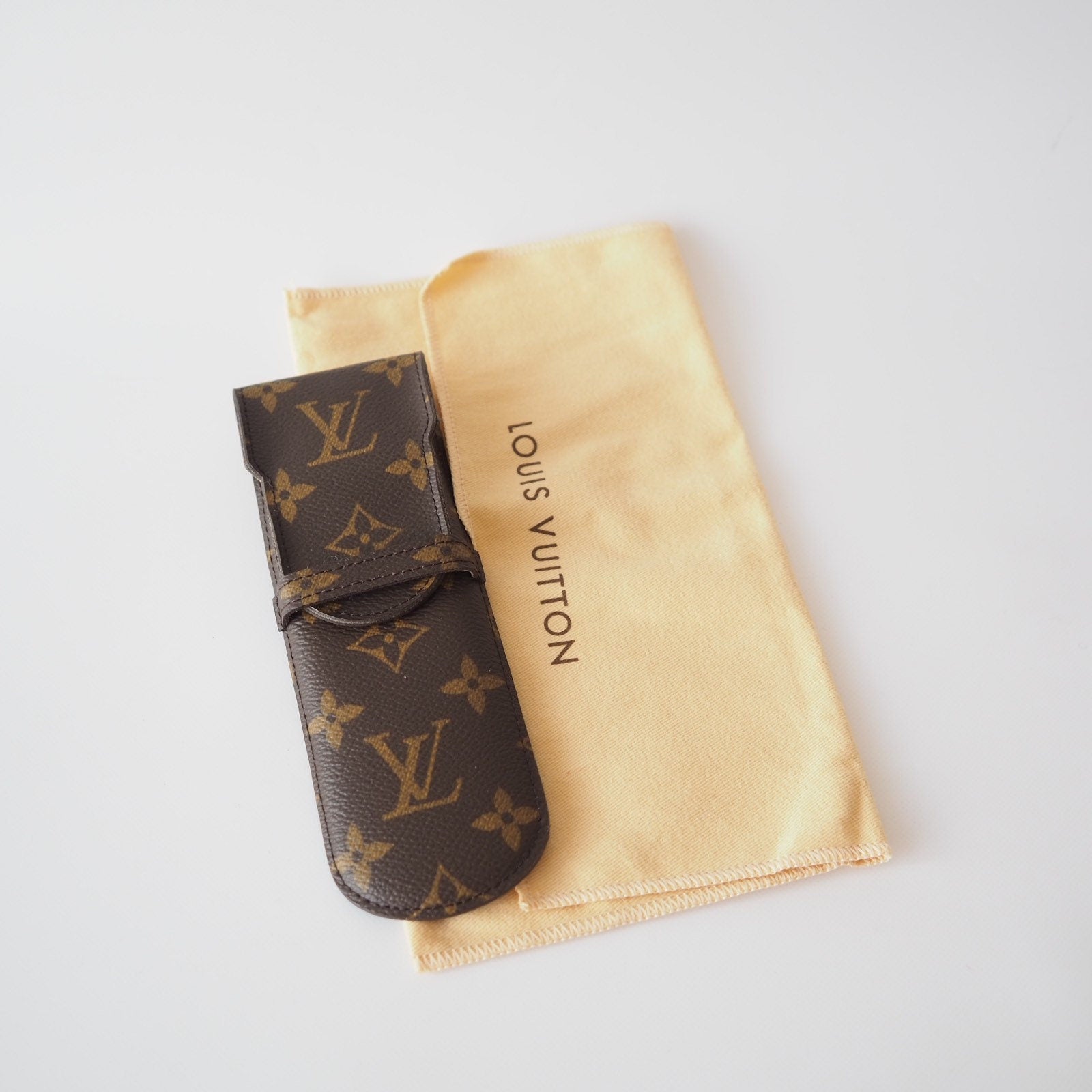 Louis Vuitton Monogram Pen Case Multi Pouch Authentic LV Vintage