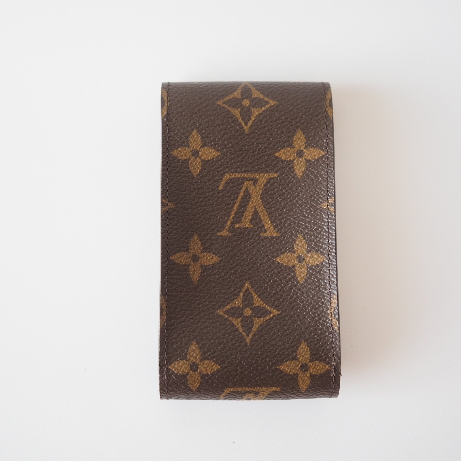 LOUIS VUITTON Etui Cigarette Case Monogram Leather M63024 Authentic  box