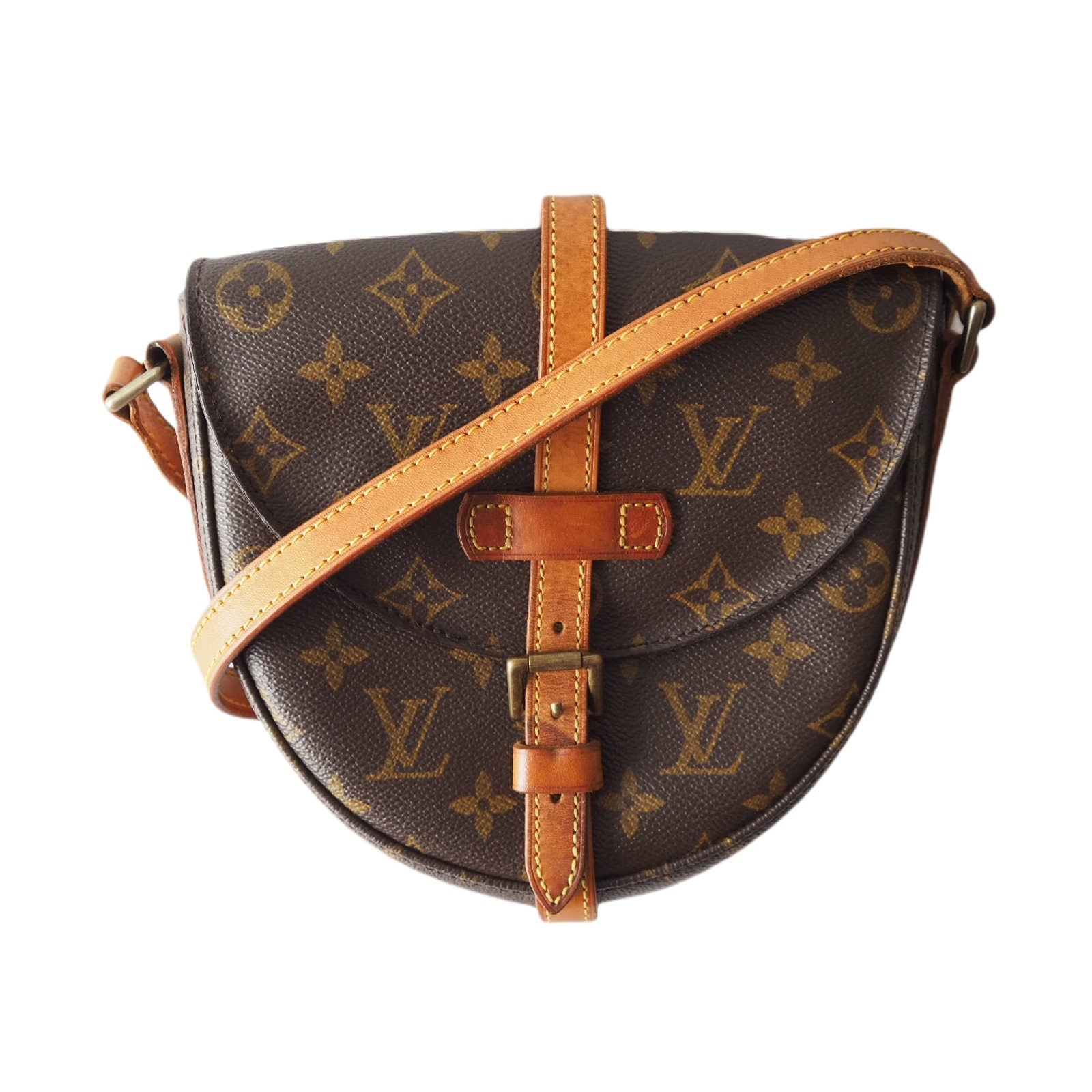 LOUIS VUITTON Monogram Chantilly PM M51234 Shoulder Bag Authentic