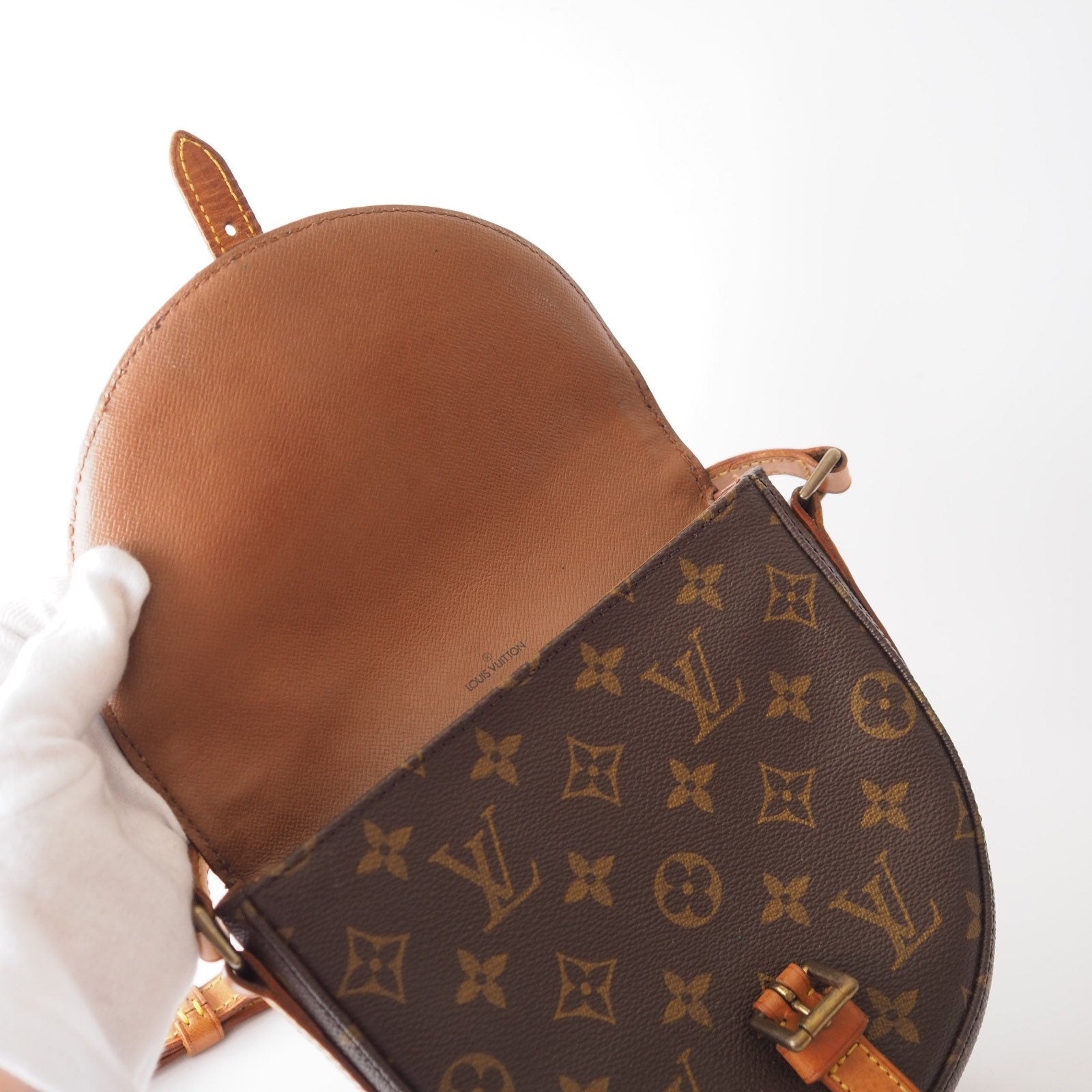 LOUIS VUITTON Monogram Chantilly PM M51234 Shoulder Bag Authentic