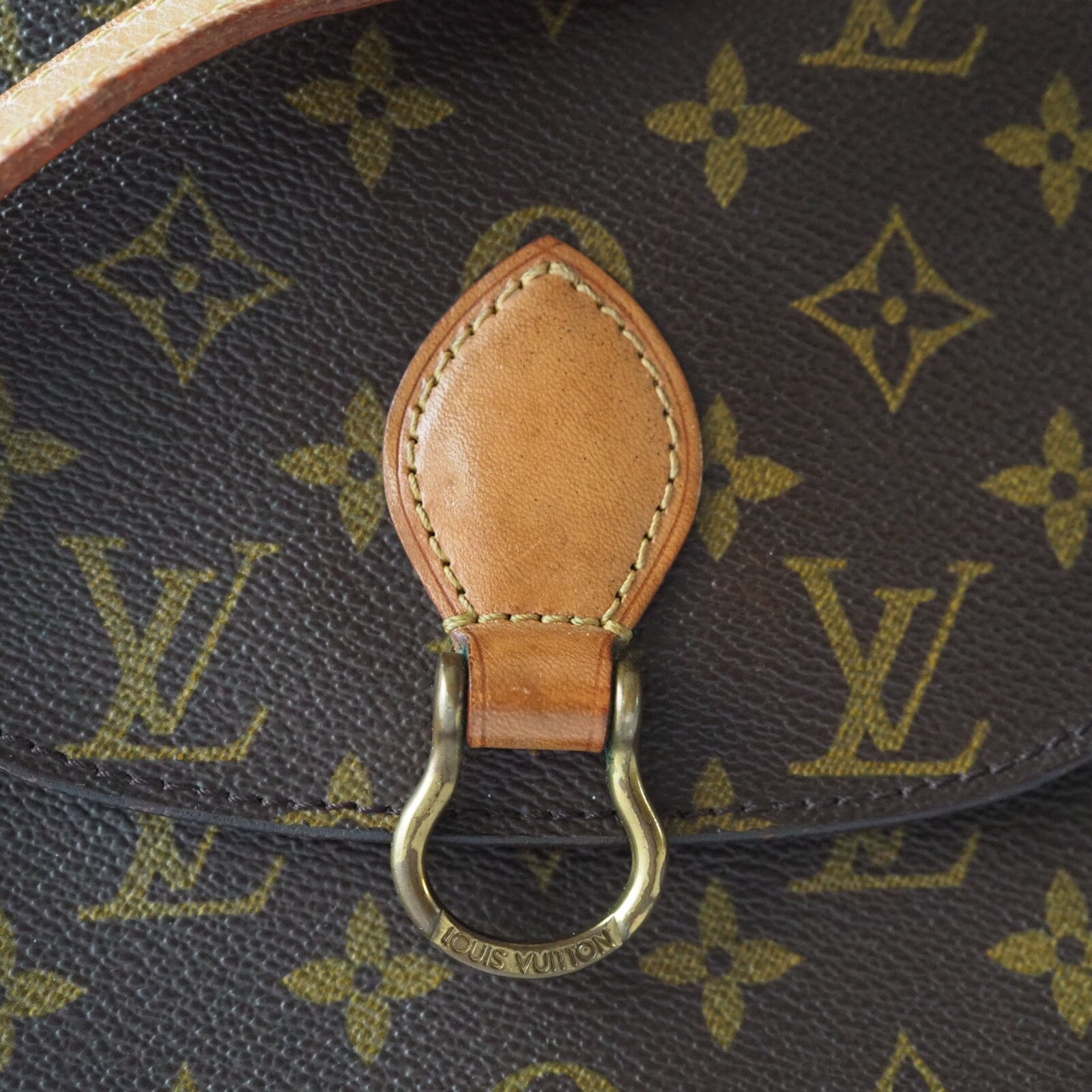 LOUIS VUITTON  Monogram Saint Cloud PM Shoulder Bag lV Vintage Cross body Authentic