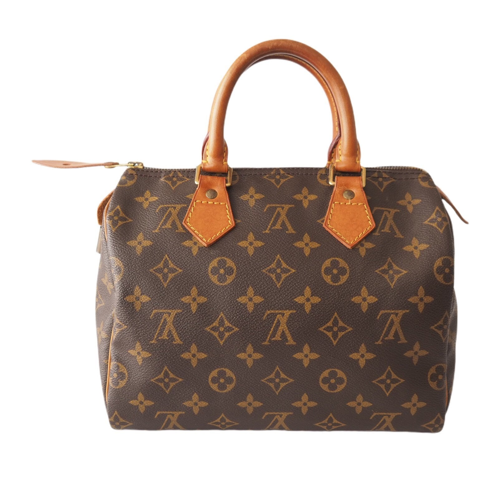 LOUIS VUITTON Speedy 25 Monogram Boston Hand Bag M41528 Purse Authentic