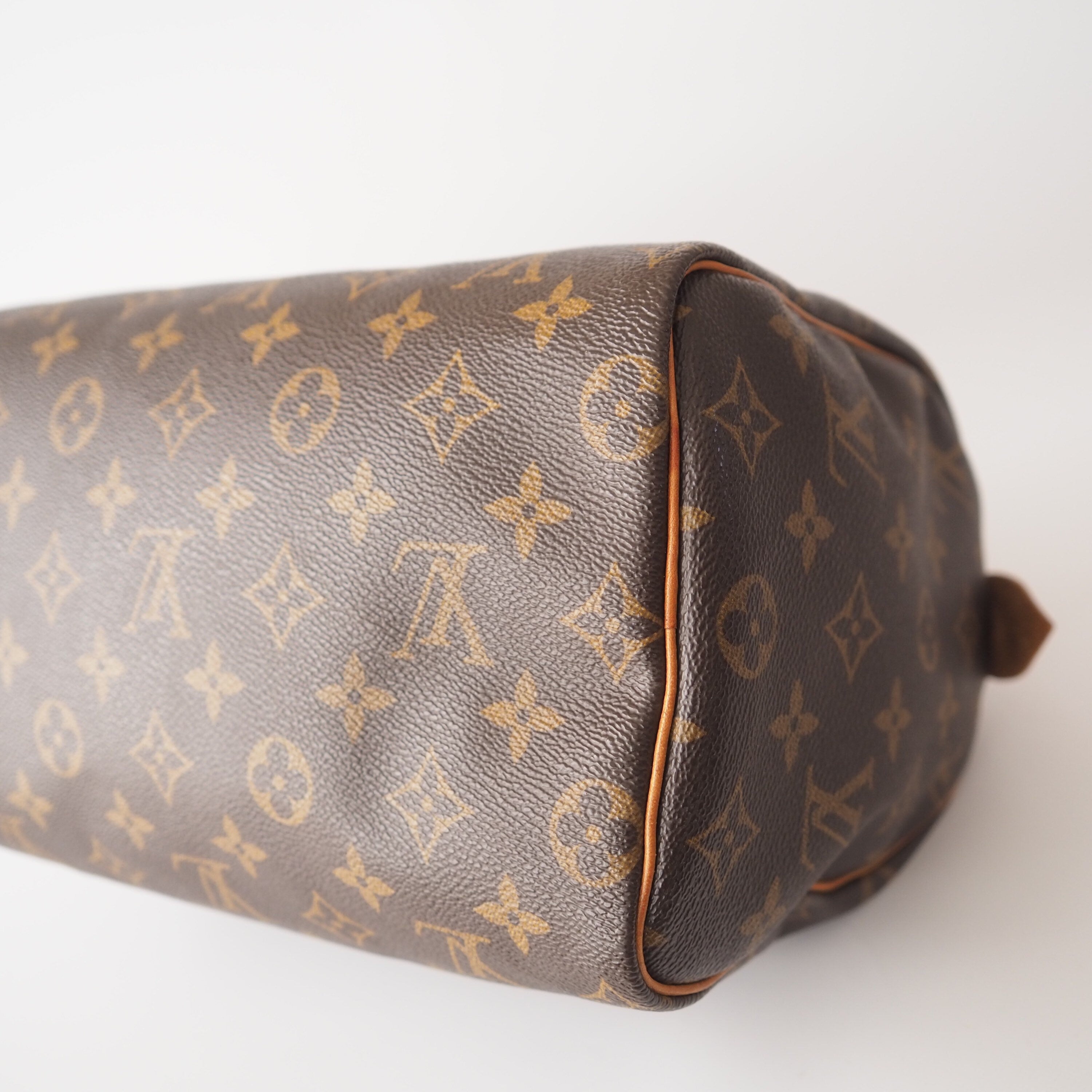 LOUIS VUITTON Speedy 25 Monogram Boston Hand Bag M41528 Purse Authentic