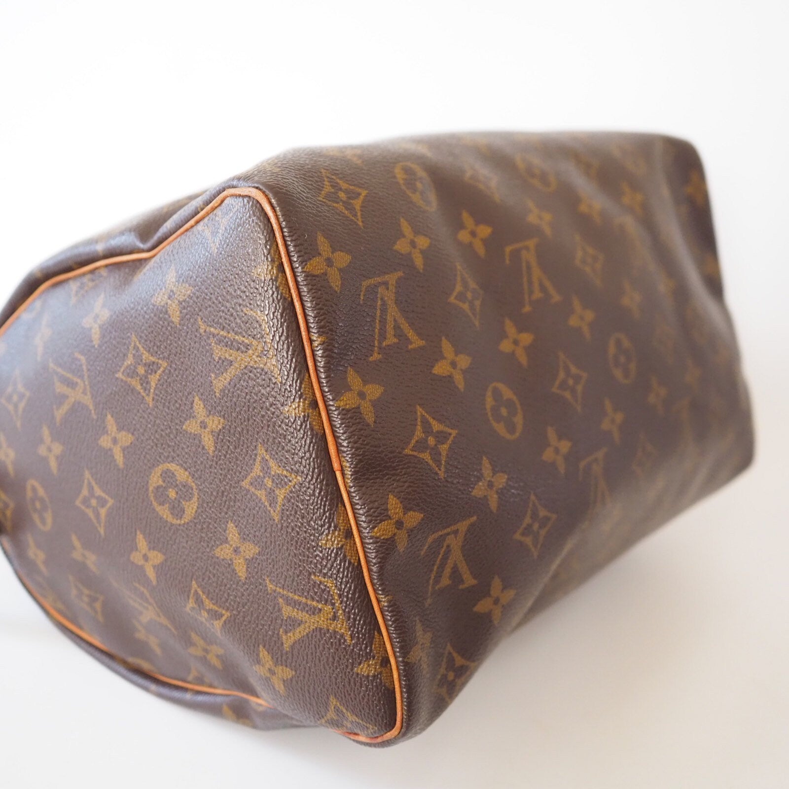 LOUIS VUITTON Speedy 30 Monogram Boston Hand Bag Purse Authentic