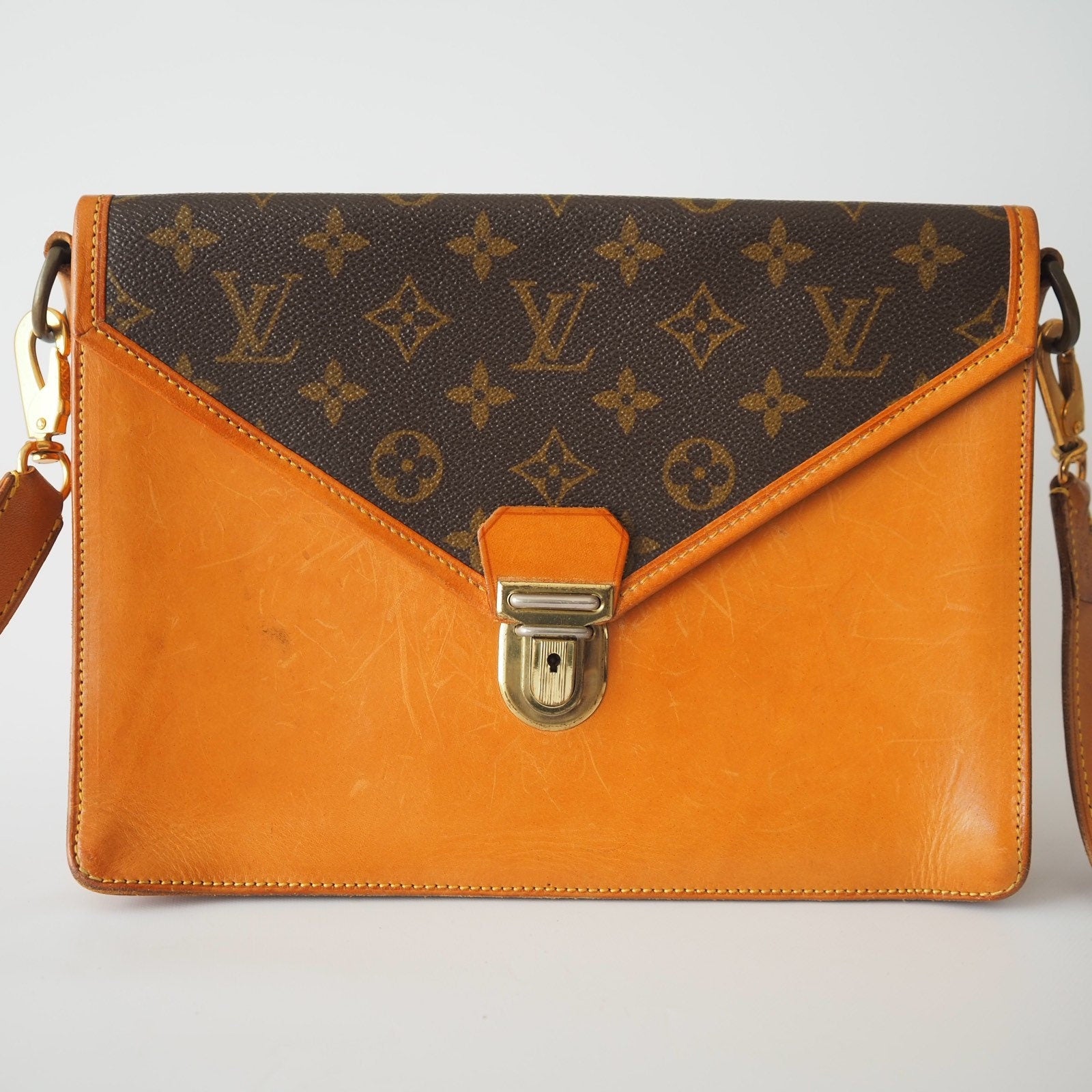 LOUIS VUITTON Sack Bifus M51310 Monogram Shoulder Bag Authentic